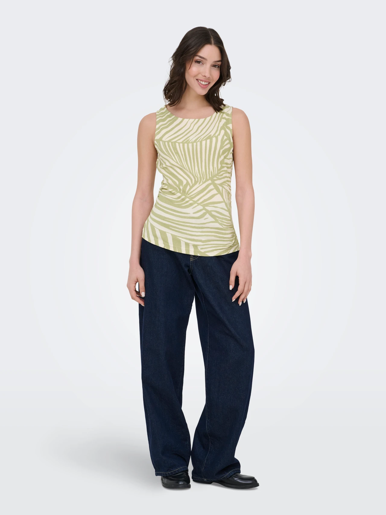 Top DEBBIE JDY Sandshell Sage 3