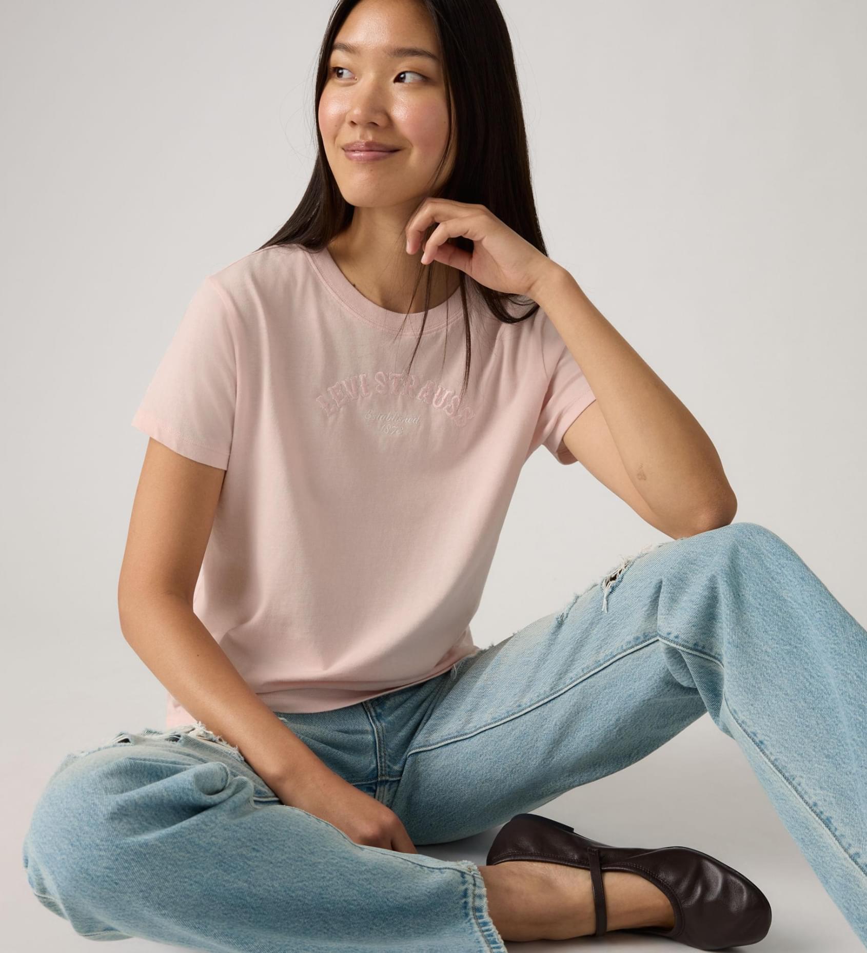 T-shirt FAVORITE Levi's Crystal Pink 2
