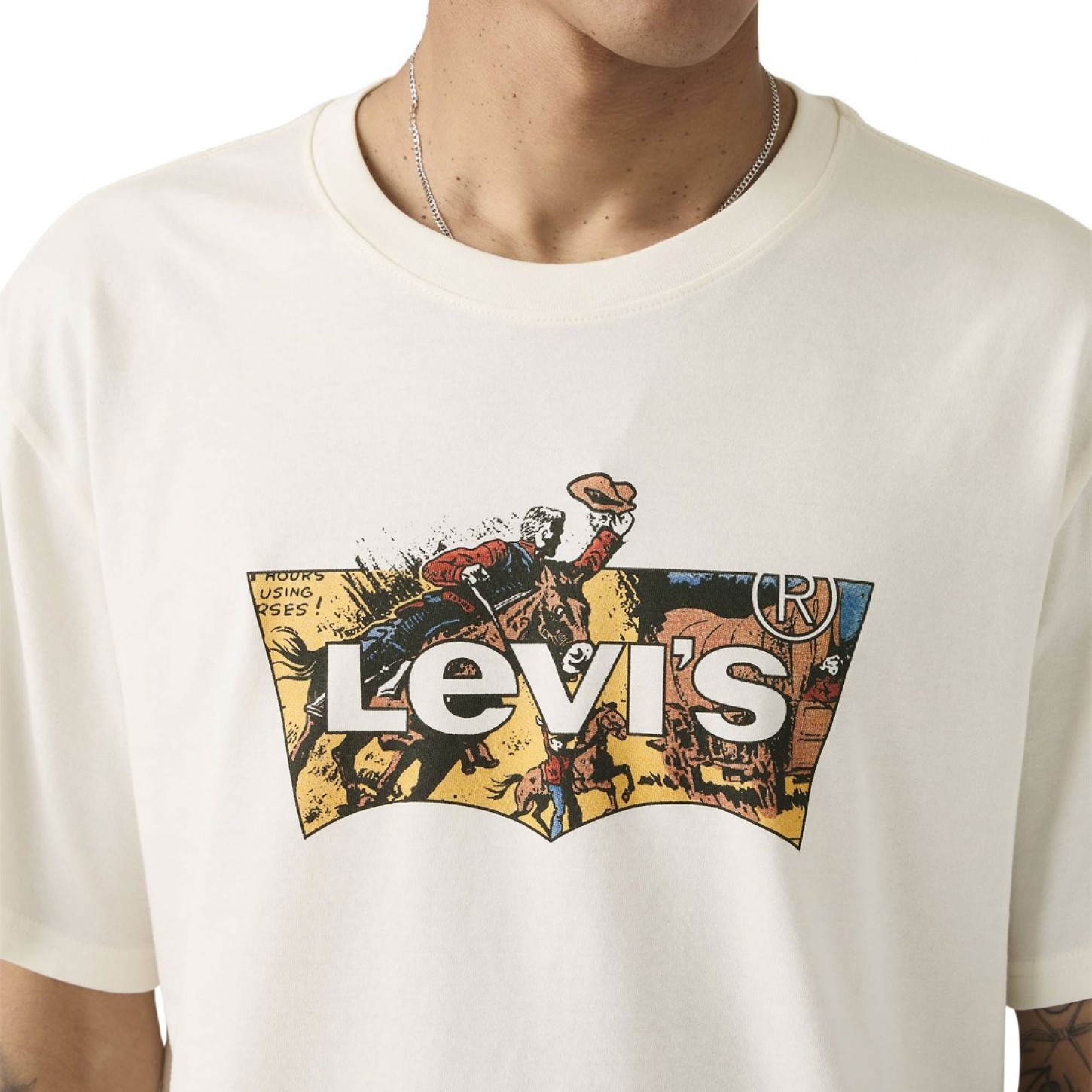 T-shirt RELAXED FIT Levi's Fill Egret 2