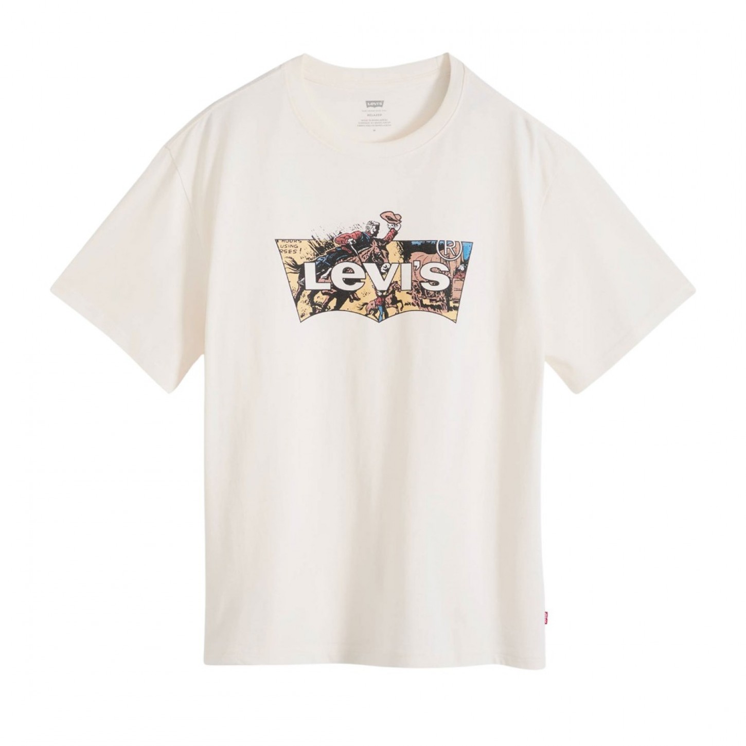 T-shirt RELAXED FIT Levi's Fill Egret 1