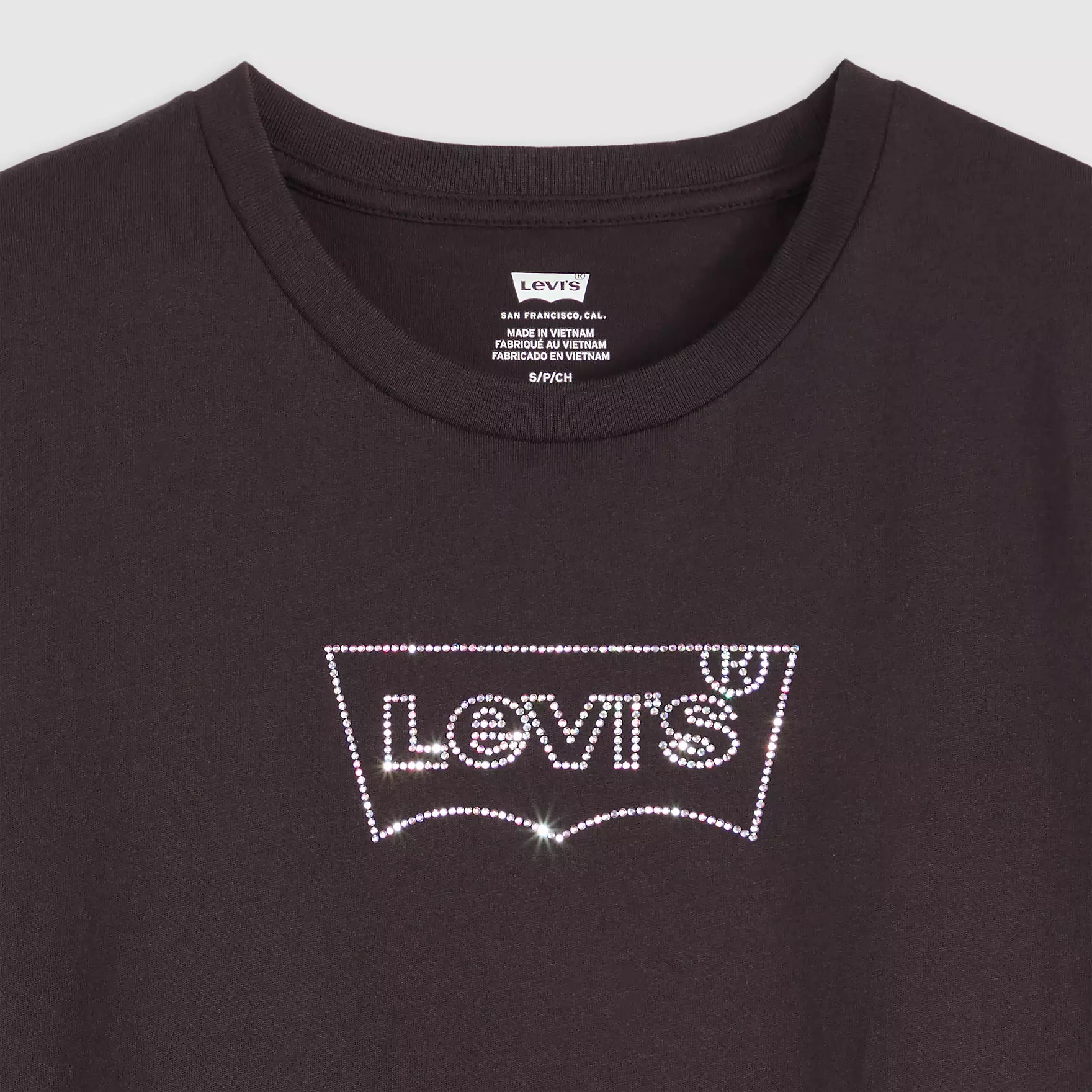 T-shirt PERFECT Levi's Anthracite 0