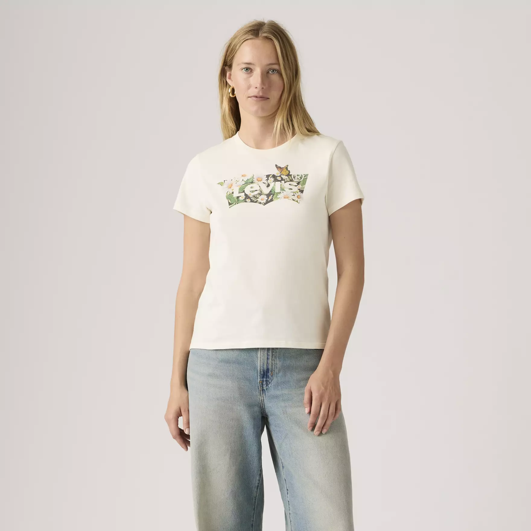 T-shirt PERFECT Levi's Daisy Egret 3