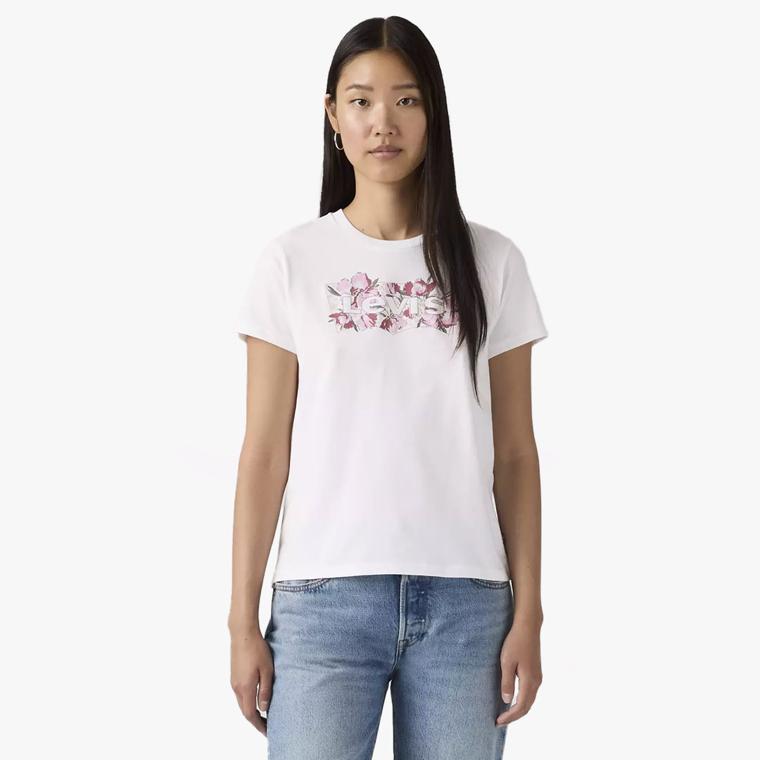 T-shirt PERFECT Levi's Bright White 4