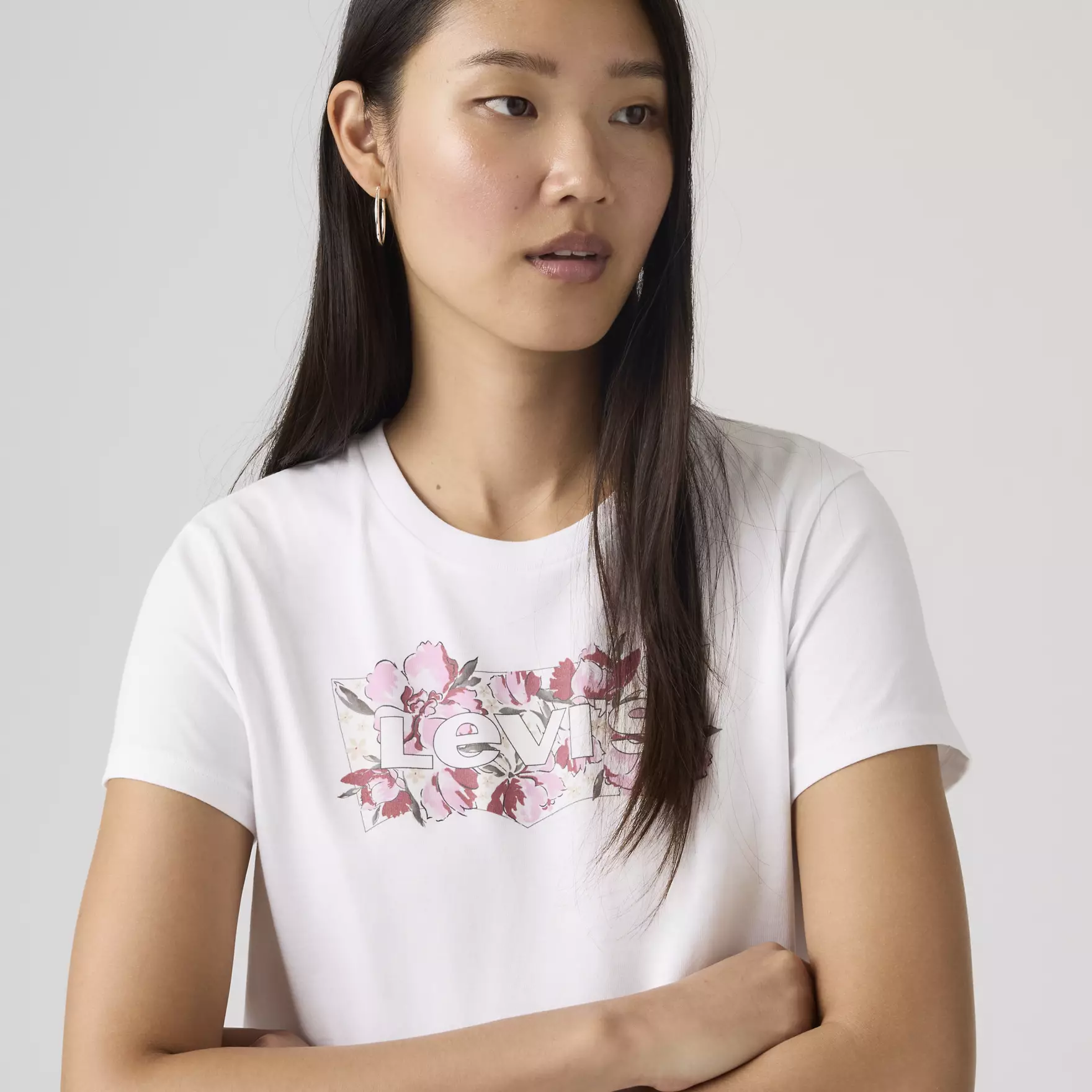 T-shirt PERFECT Levi's Bright White 2