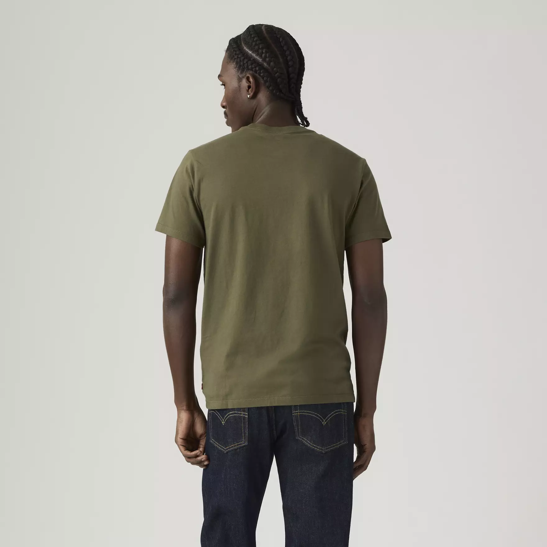 T-shirt GRAPHIC Levi's Olive Night 4
