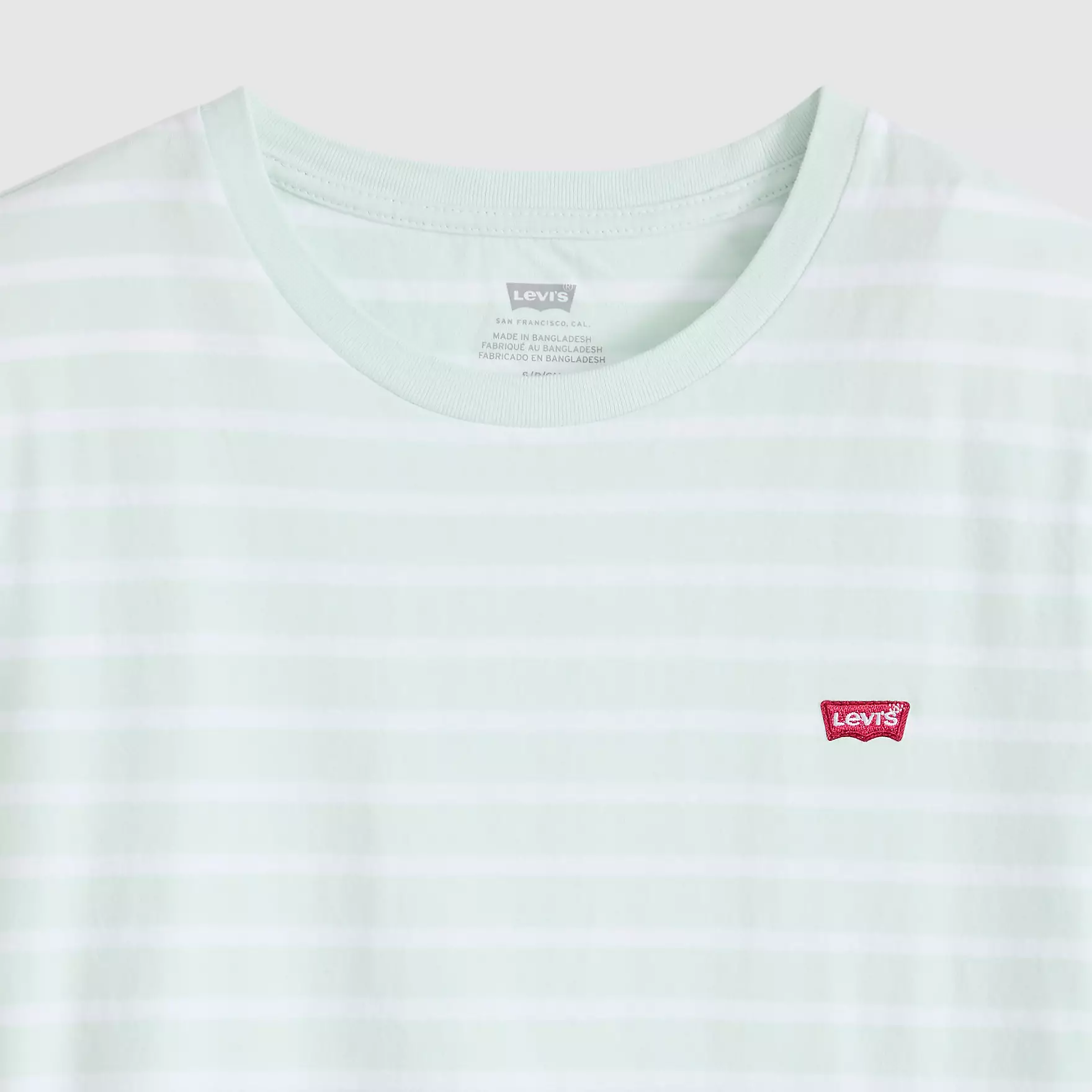 T-shirt PERFECT Levi's Pale Blue 5