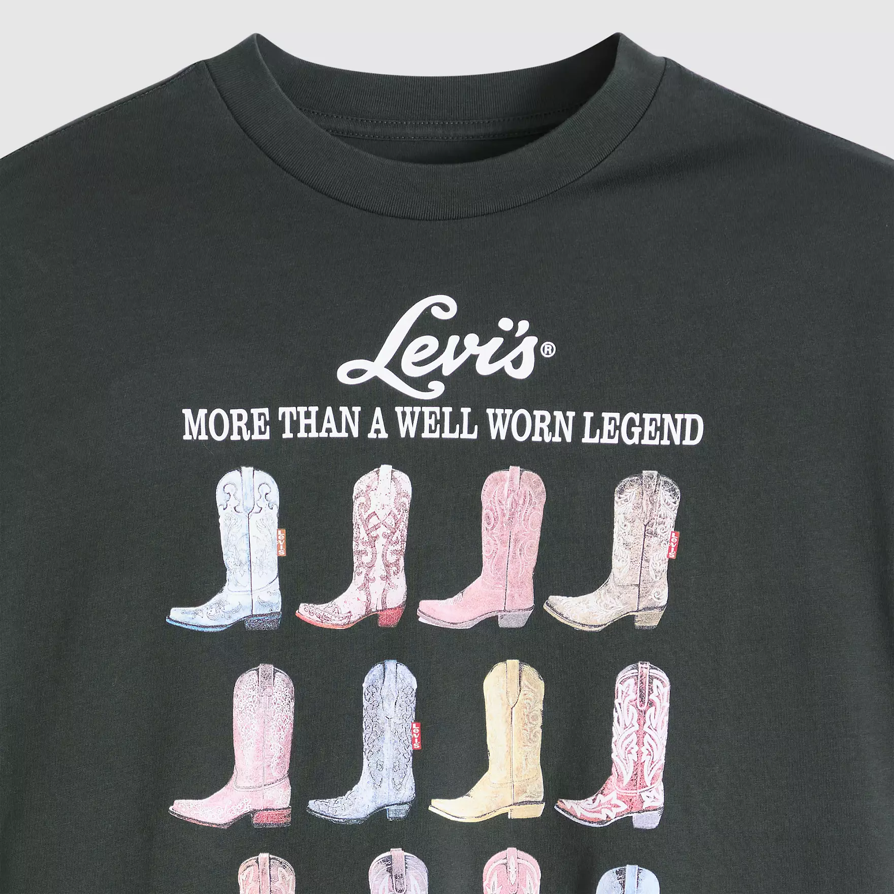 T-shirt SHORT STACK Levi's Pirate Black 3