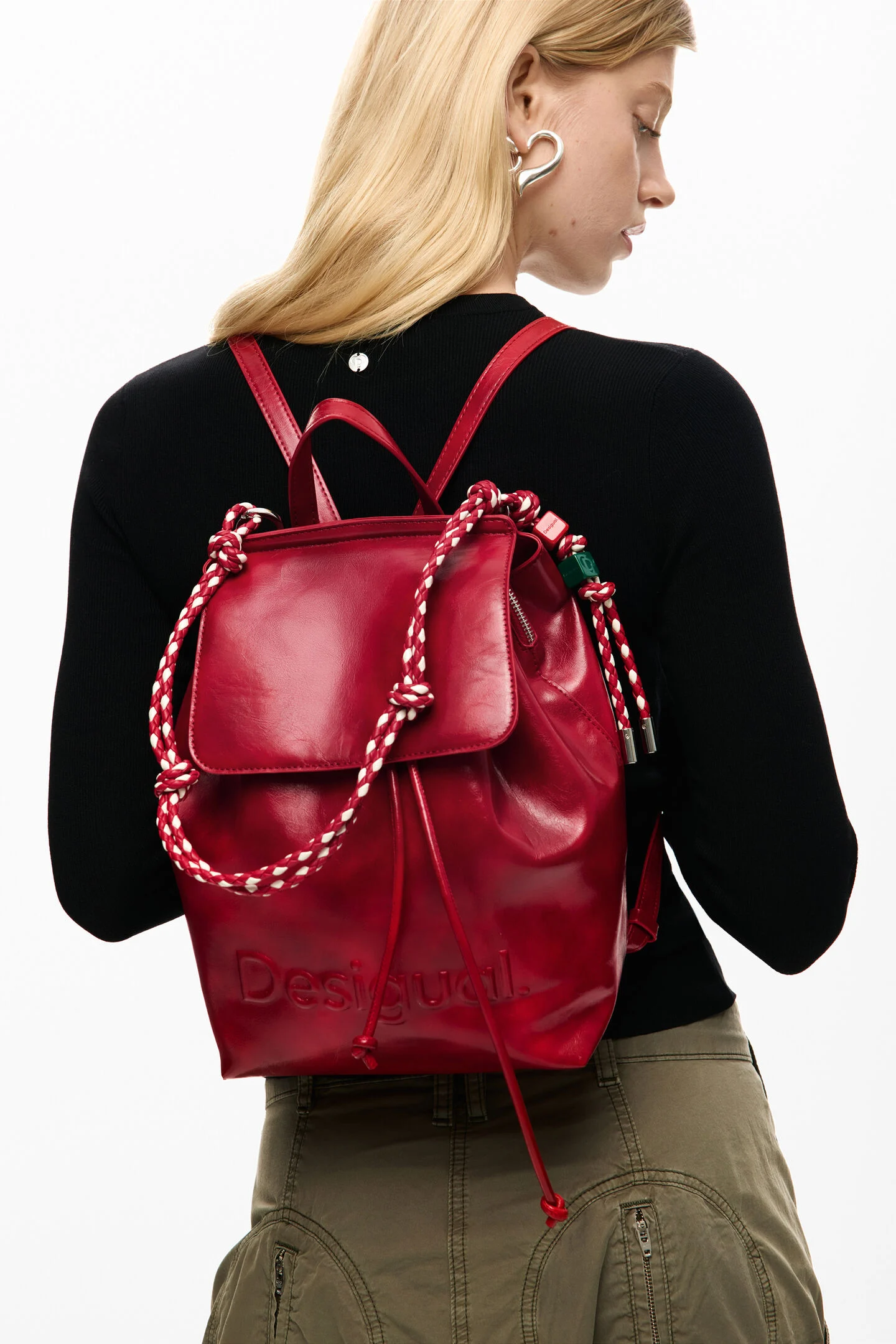 Mala LUENA Desigual Carmin 1