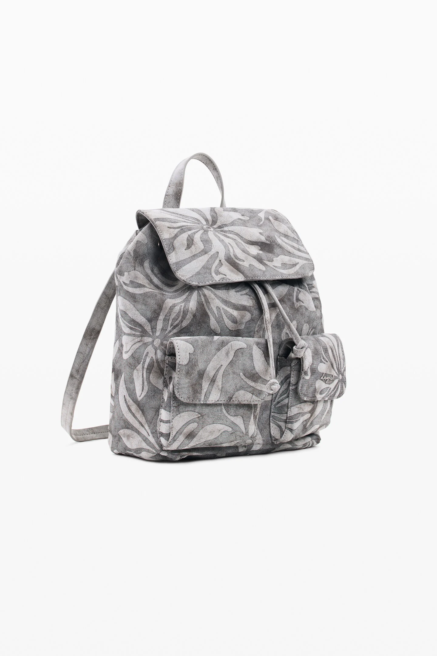 Mochila PRISA Desigual Gris Medio 0