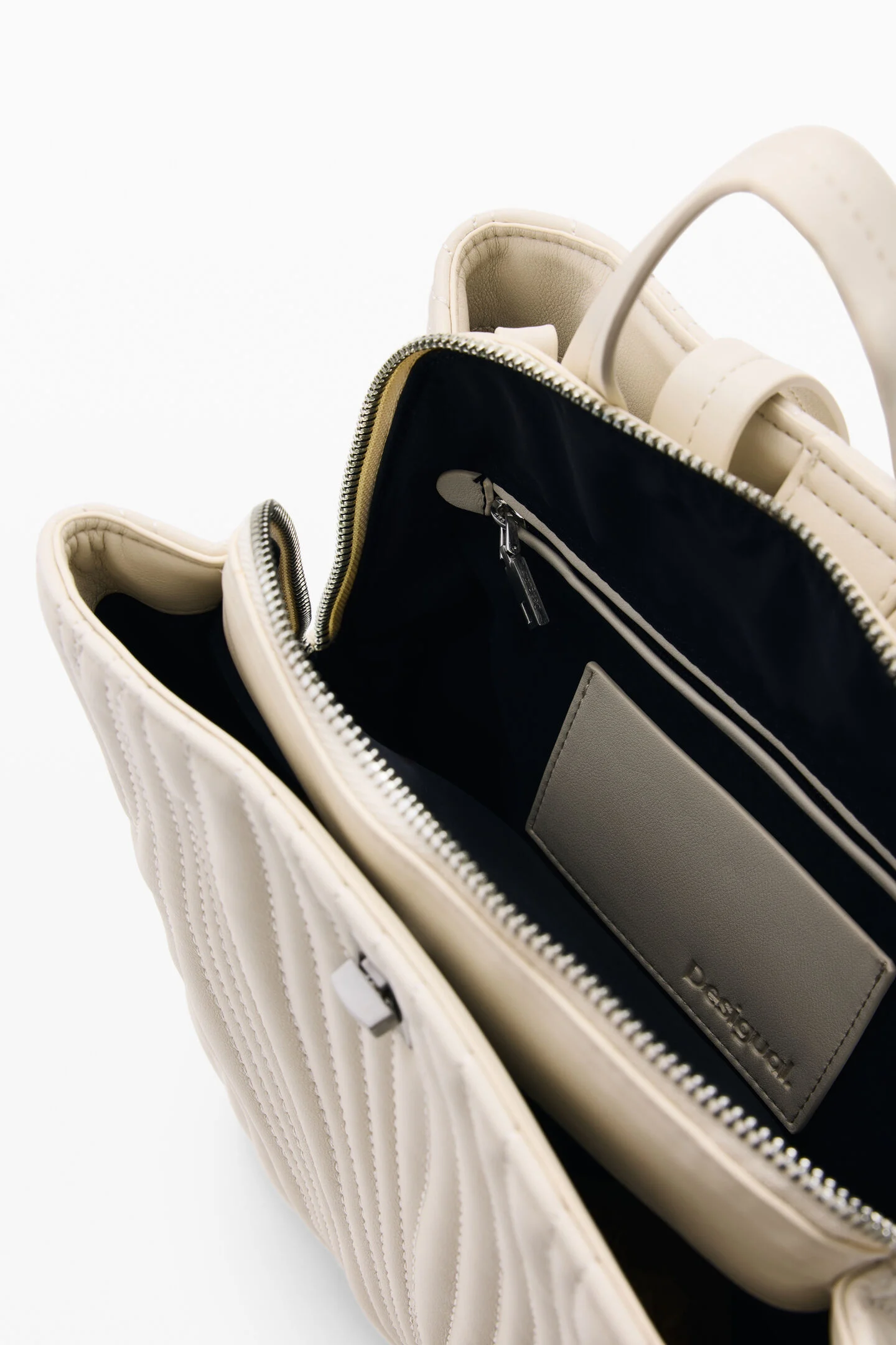 Mochila LUENA Desigual Beige 1