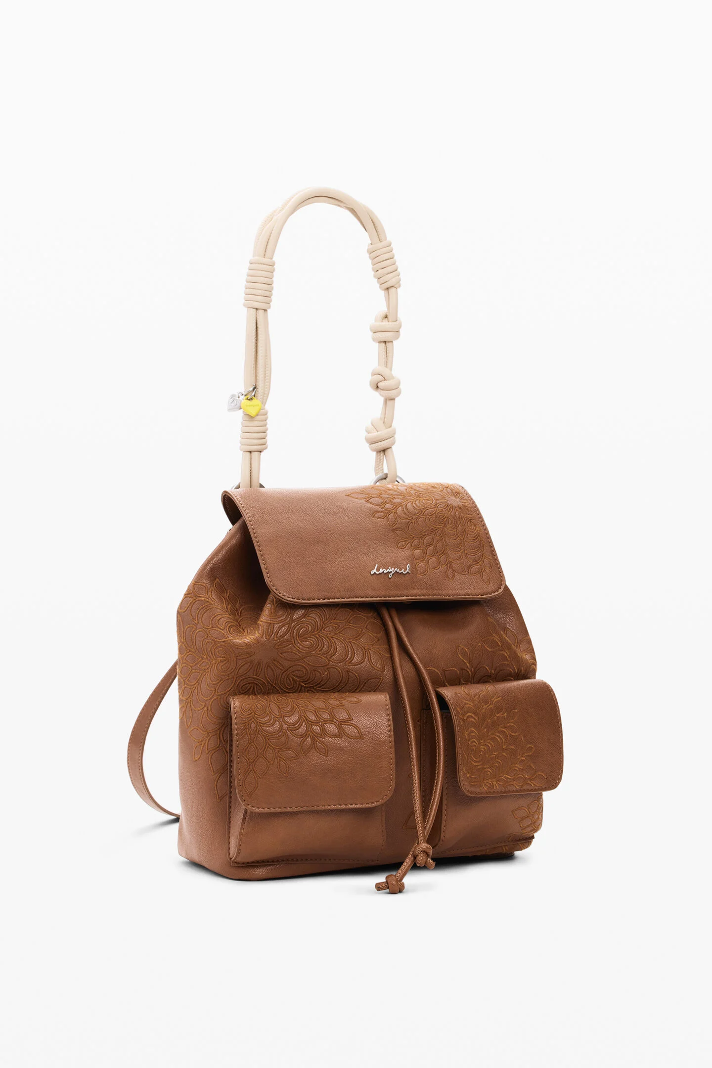 Mochila PRISA MINI Desigual Camel 5