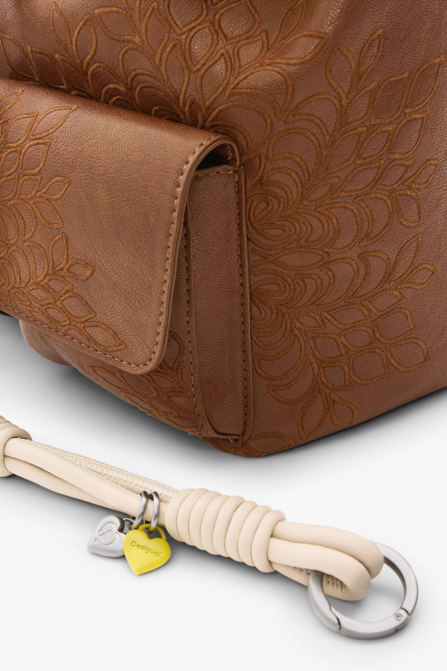 Mochila PRISA MINI Desigual Camel 2