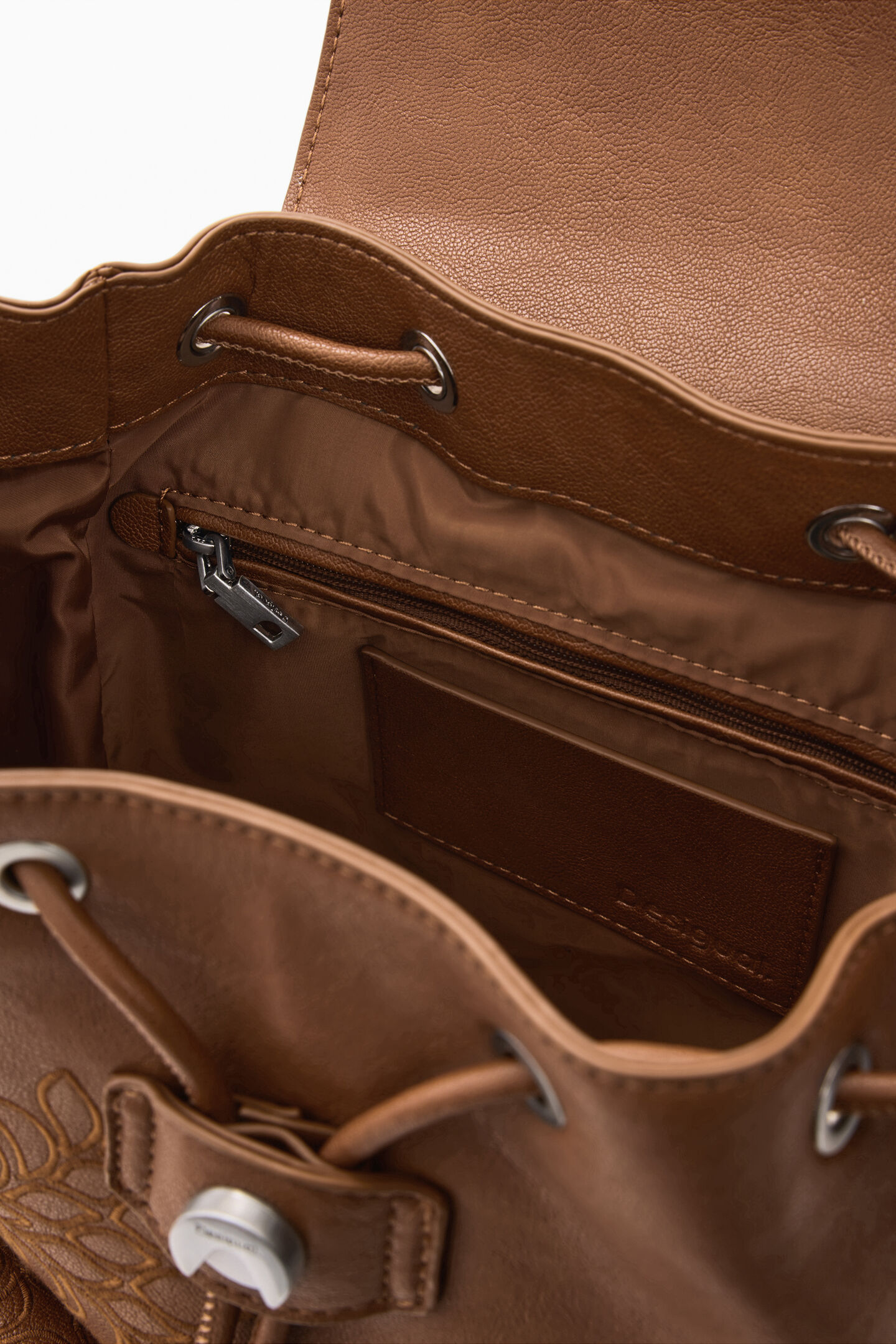 Mochila PRISA MINI Desigual Camel 1