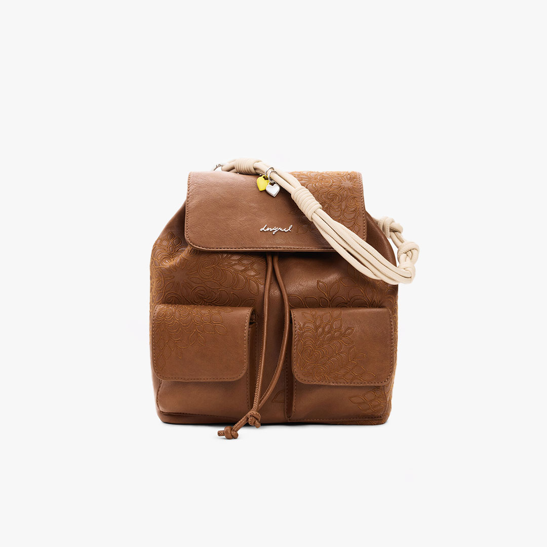 Mochila PRISA MINI Desigual Camel 0