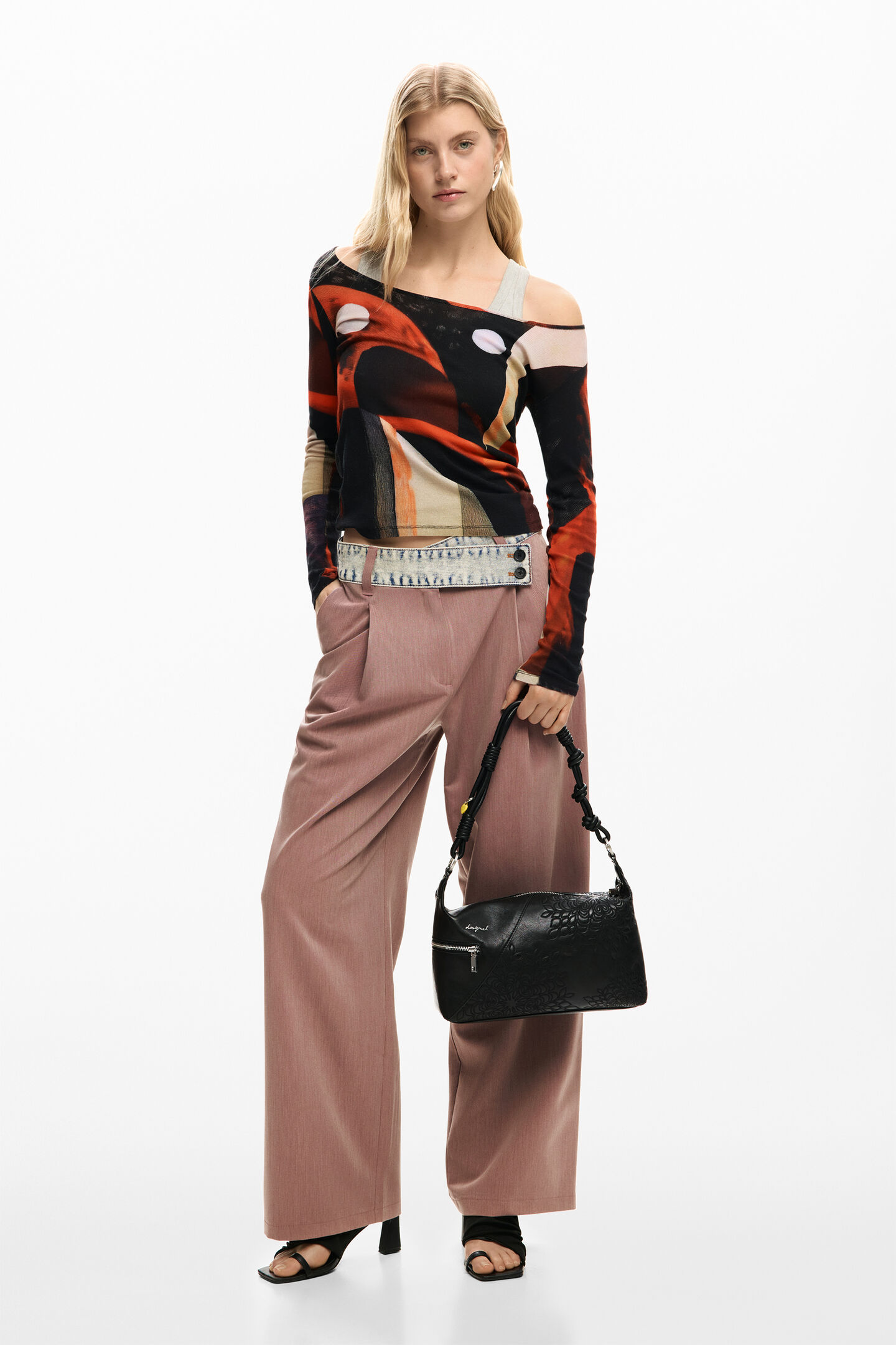 Mala SIERRA Desigual Negro 1