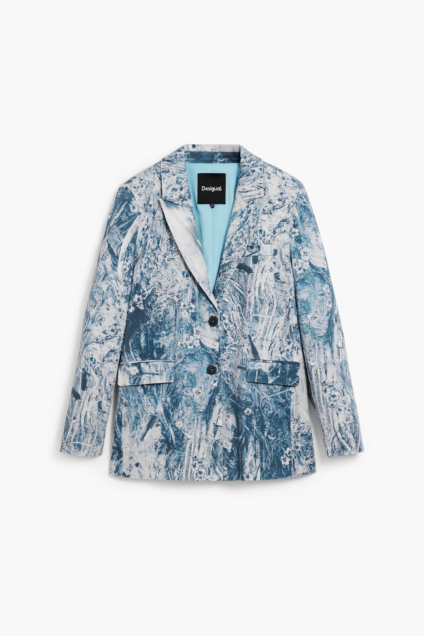 Blazer CASSI Desigual Gris Azulado 1