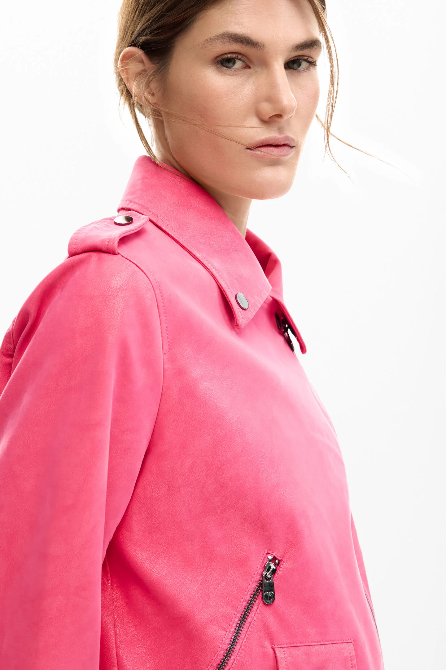 Casaco LOLLY Desigual Candy Pink 2