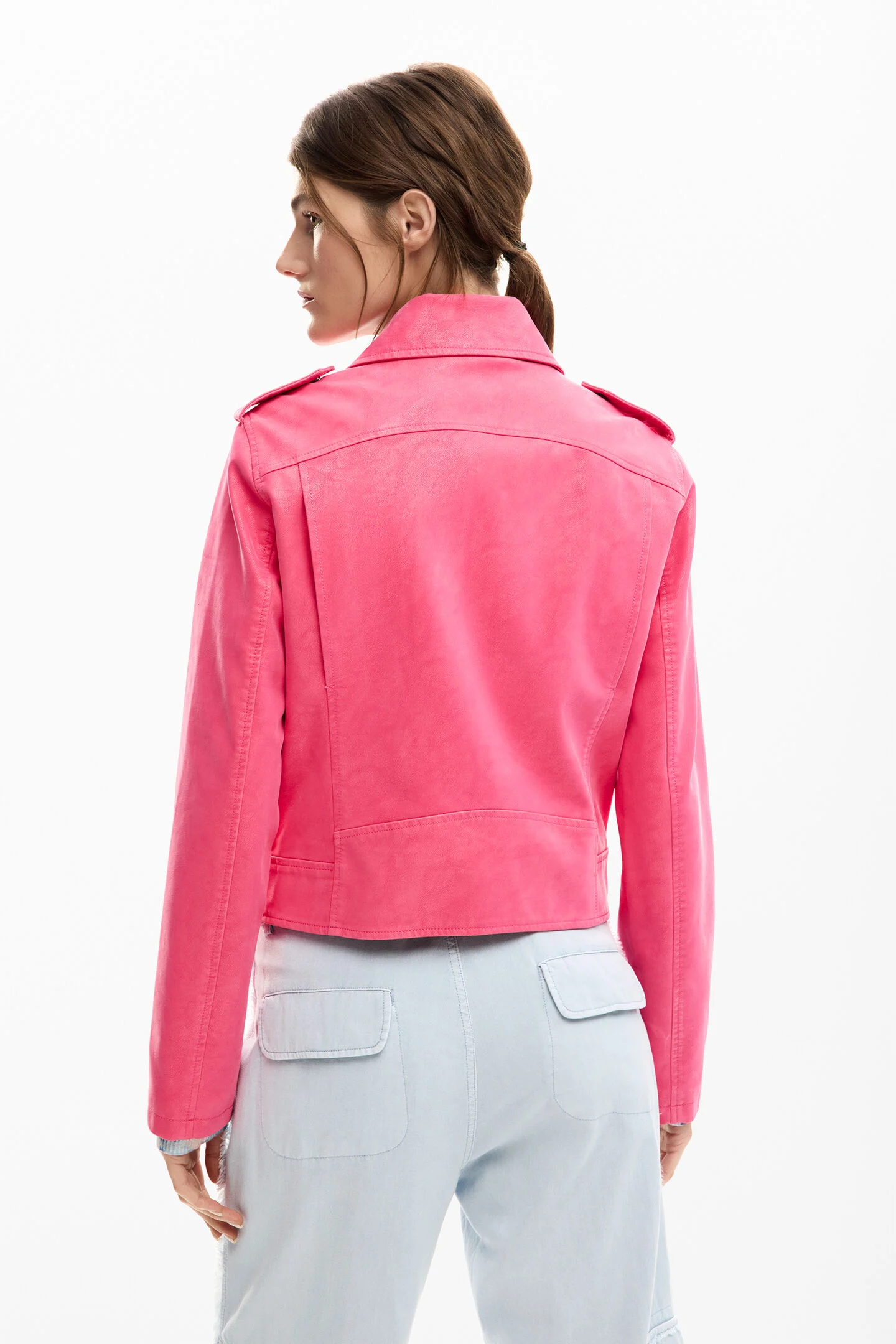 Casaco LOLLY Desigual Candy Pink 1