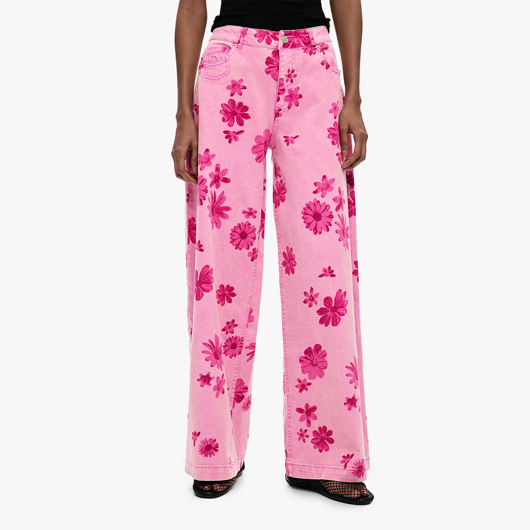 Jeans PICHI Desigual Candy Pink 2