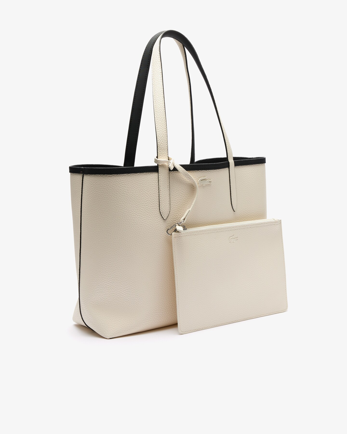 Mala Reversível ANNA Lacoste Noir Farine 1