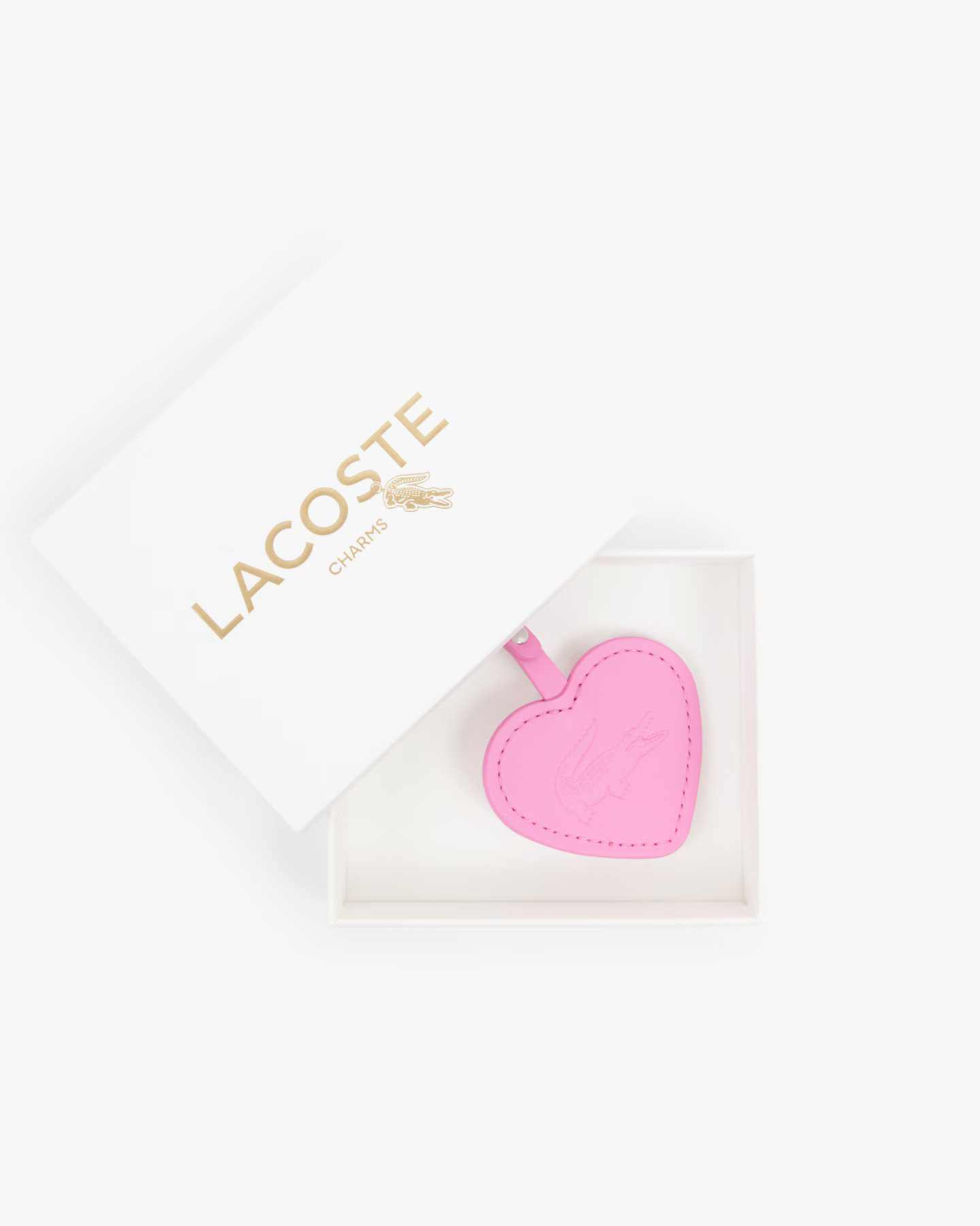 Porta-Chaves HEART Lacoste Fushia 2