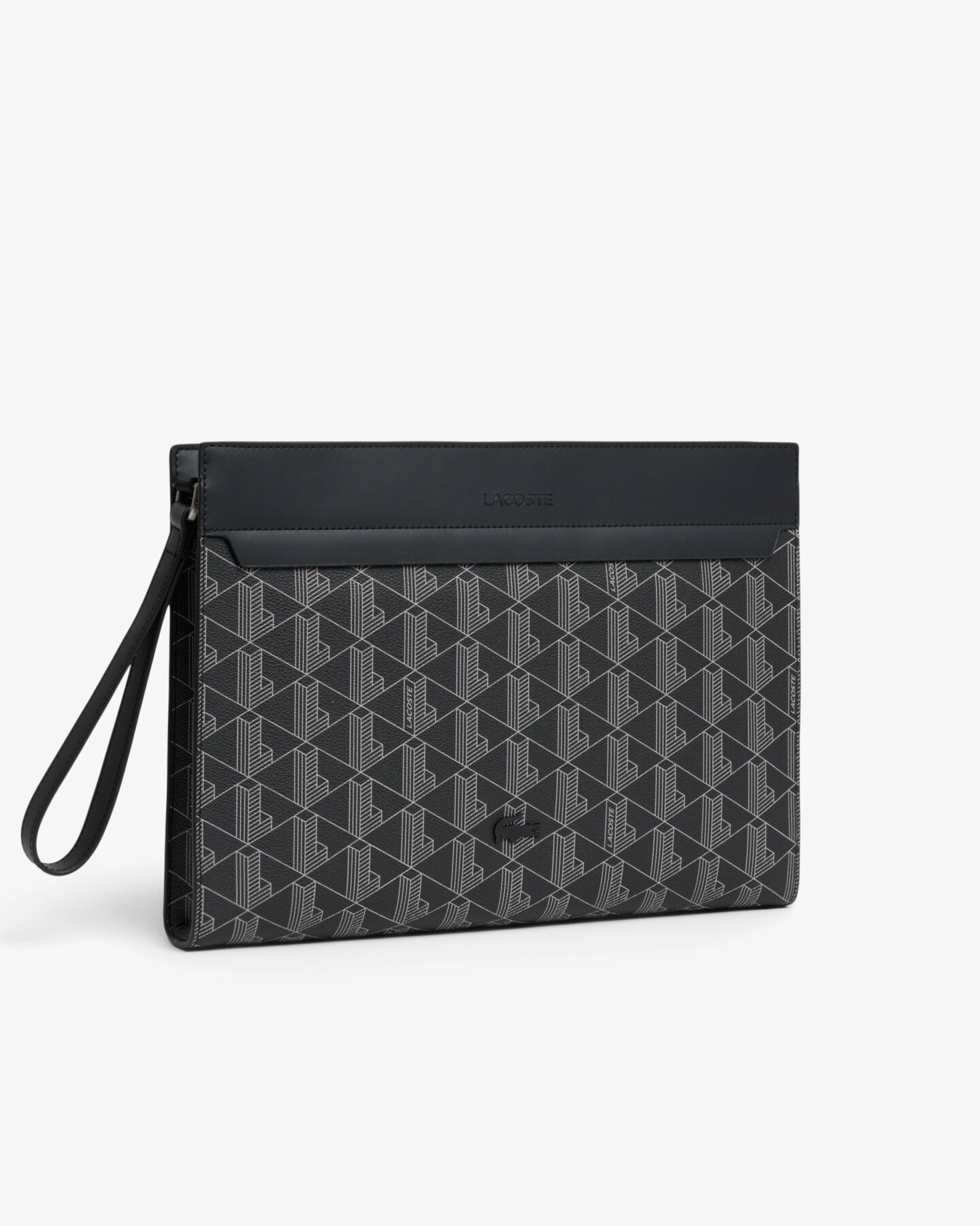 Mala THE BLEND Lacoste Noir Gris 3