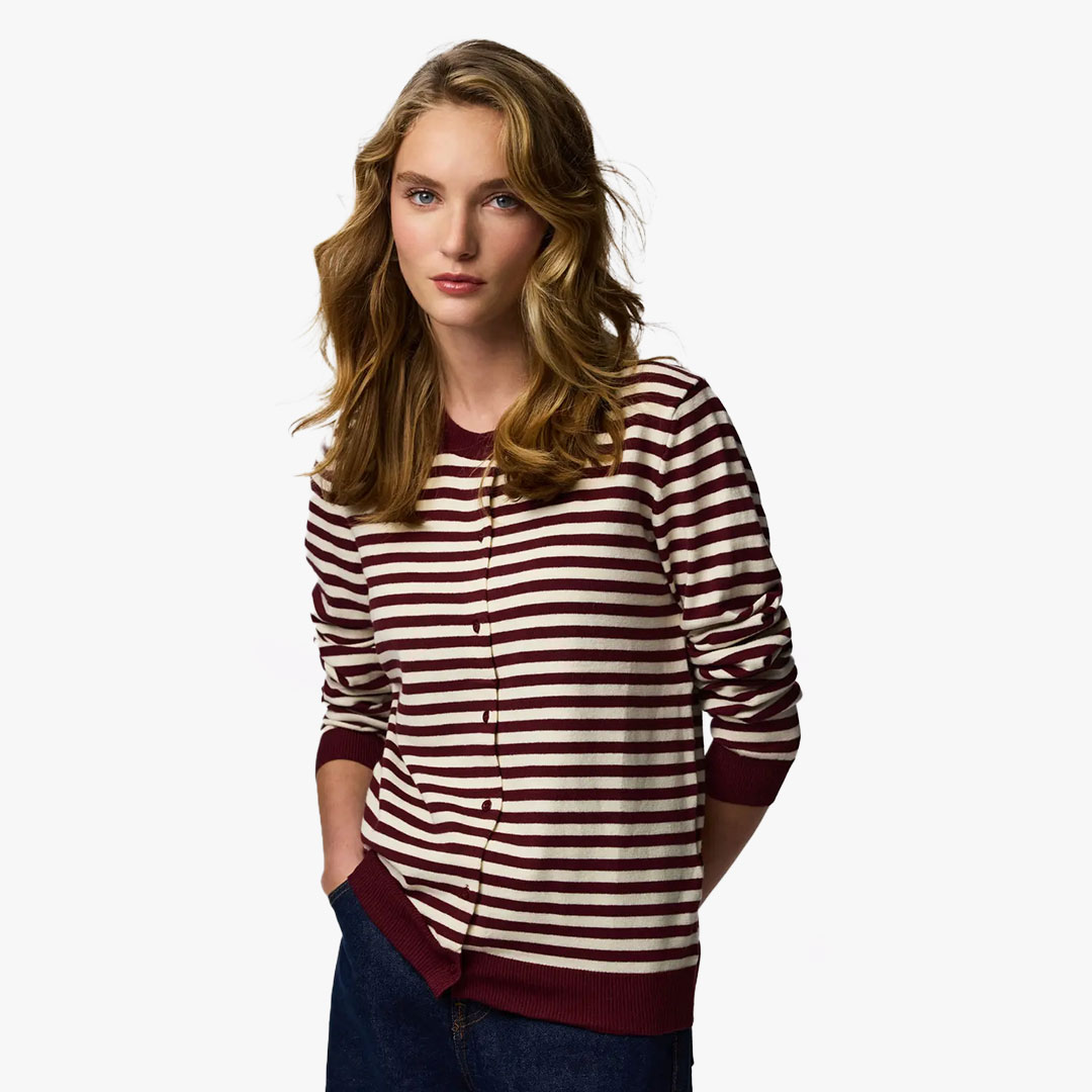 Casaco NORA Pieces Tawny Port 0