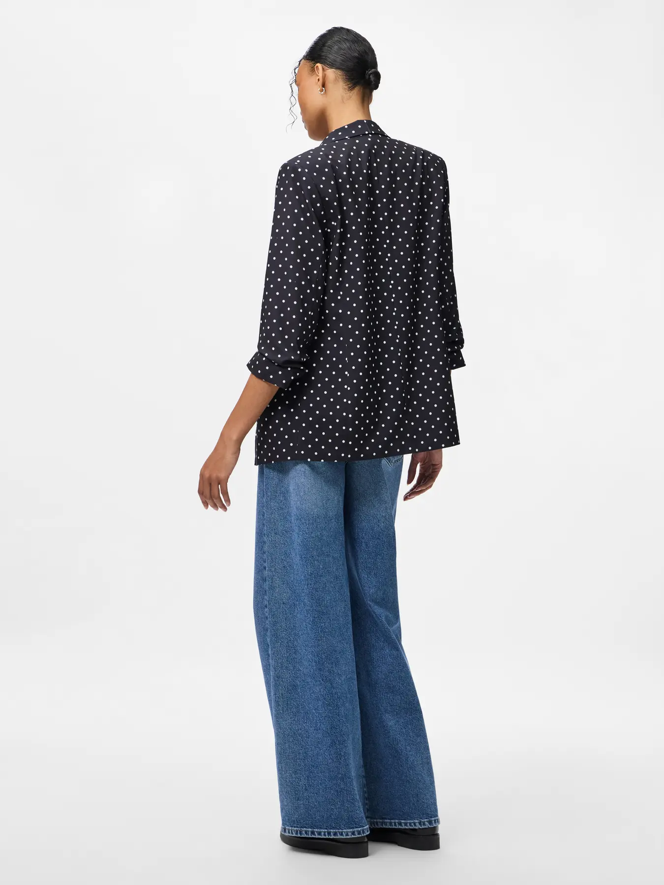 Blazer BOSELLA Pieces Black New Dot 3