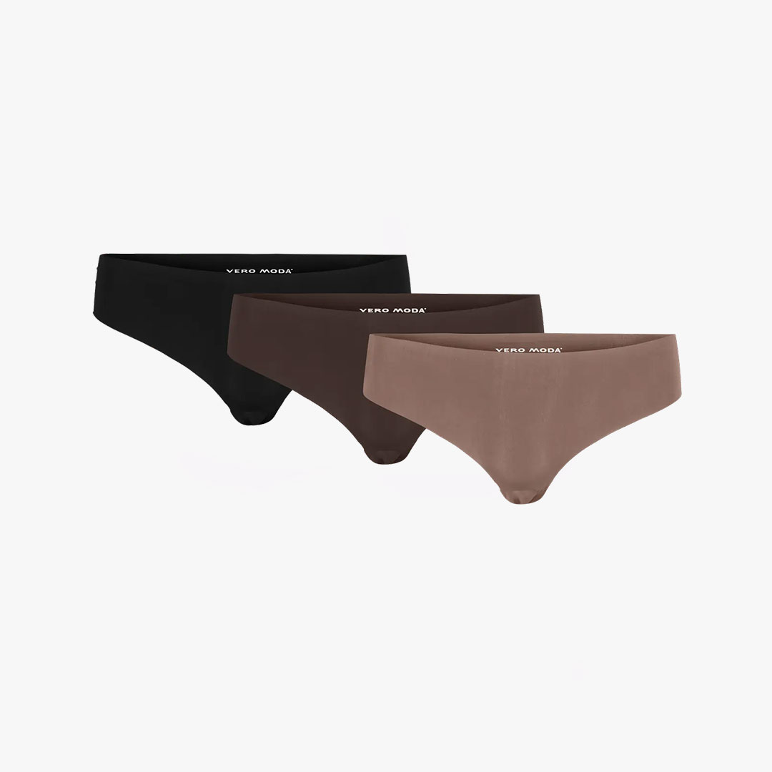 Cuecas DIKTE Vero Moda Brown/Black 0