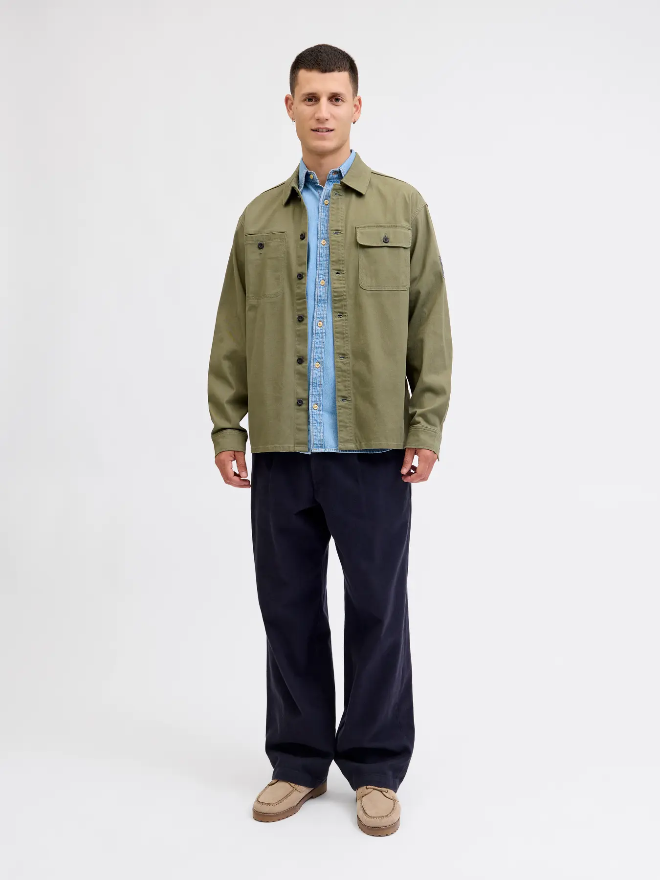 Camisa DETROIT Jack&Jones Olive Night 2