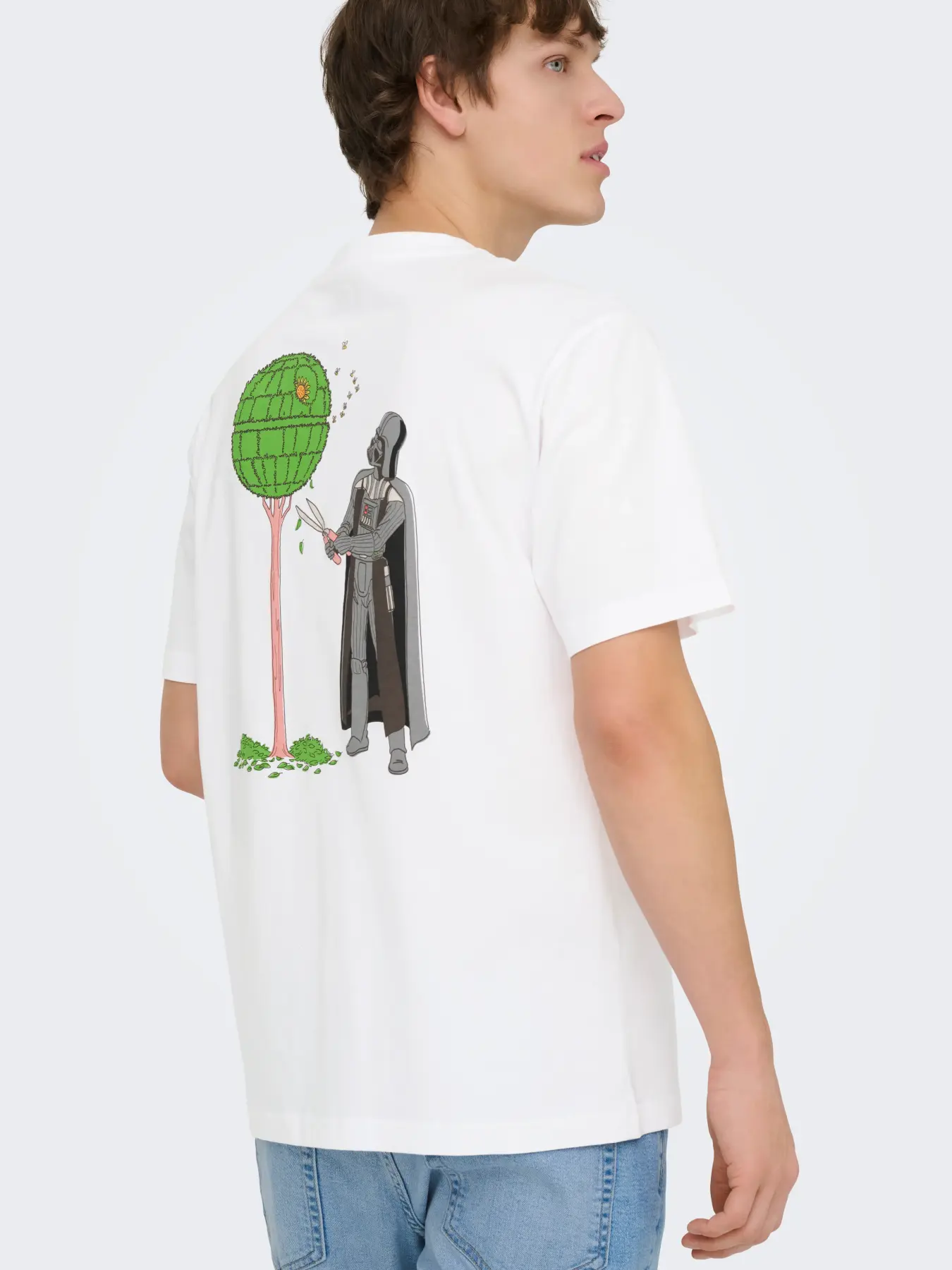 T-shirt STAR WARS Only&Sons Bright White 2