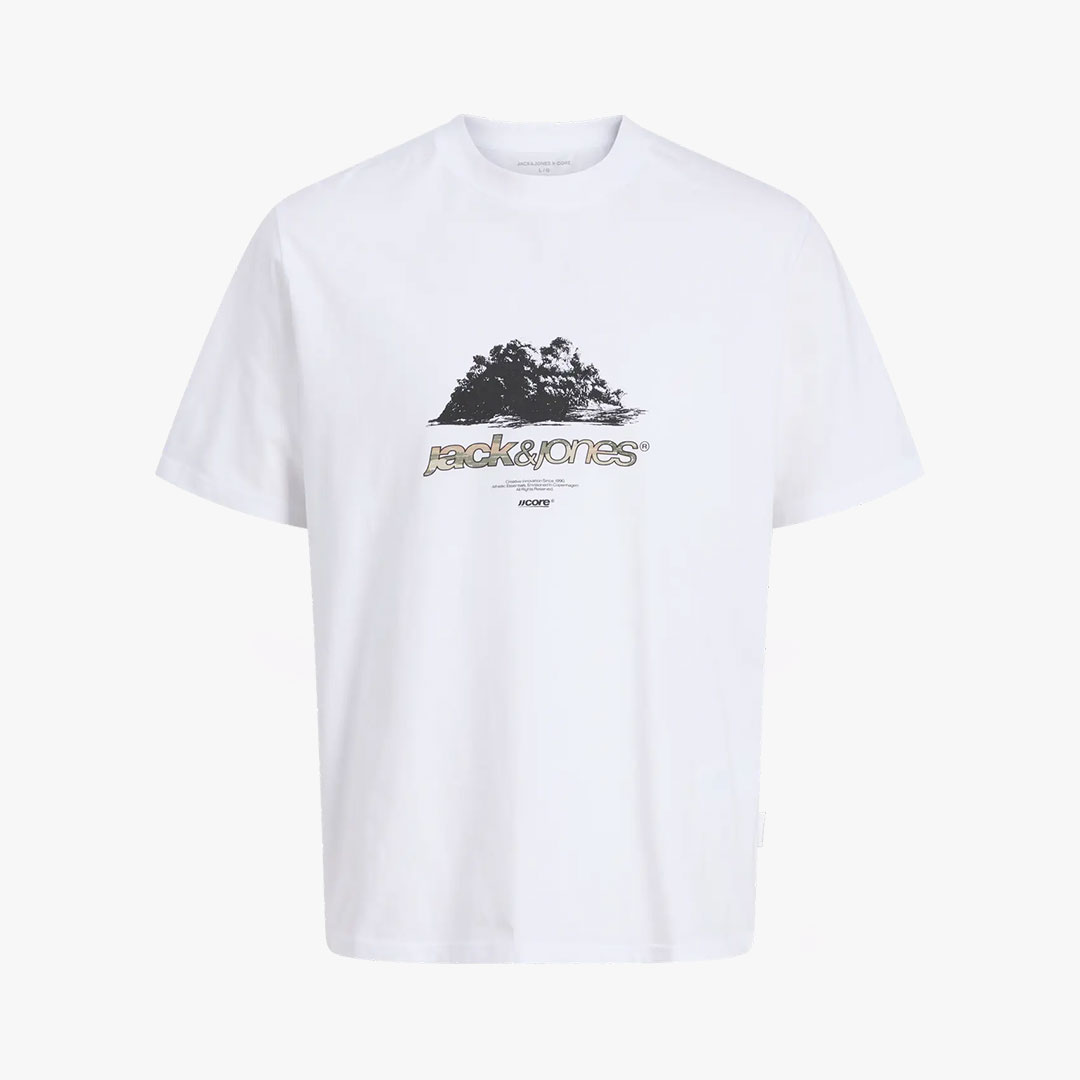 T-shirt BREEZE Jack&Jones Bright White 3