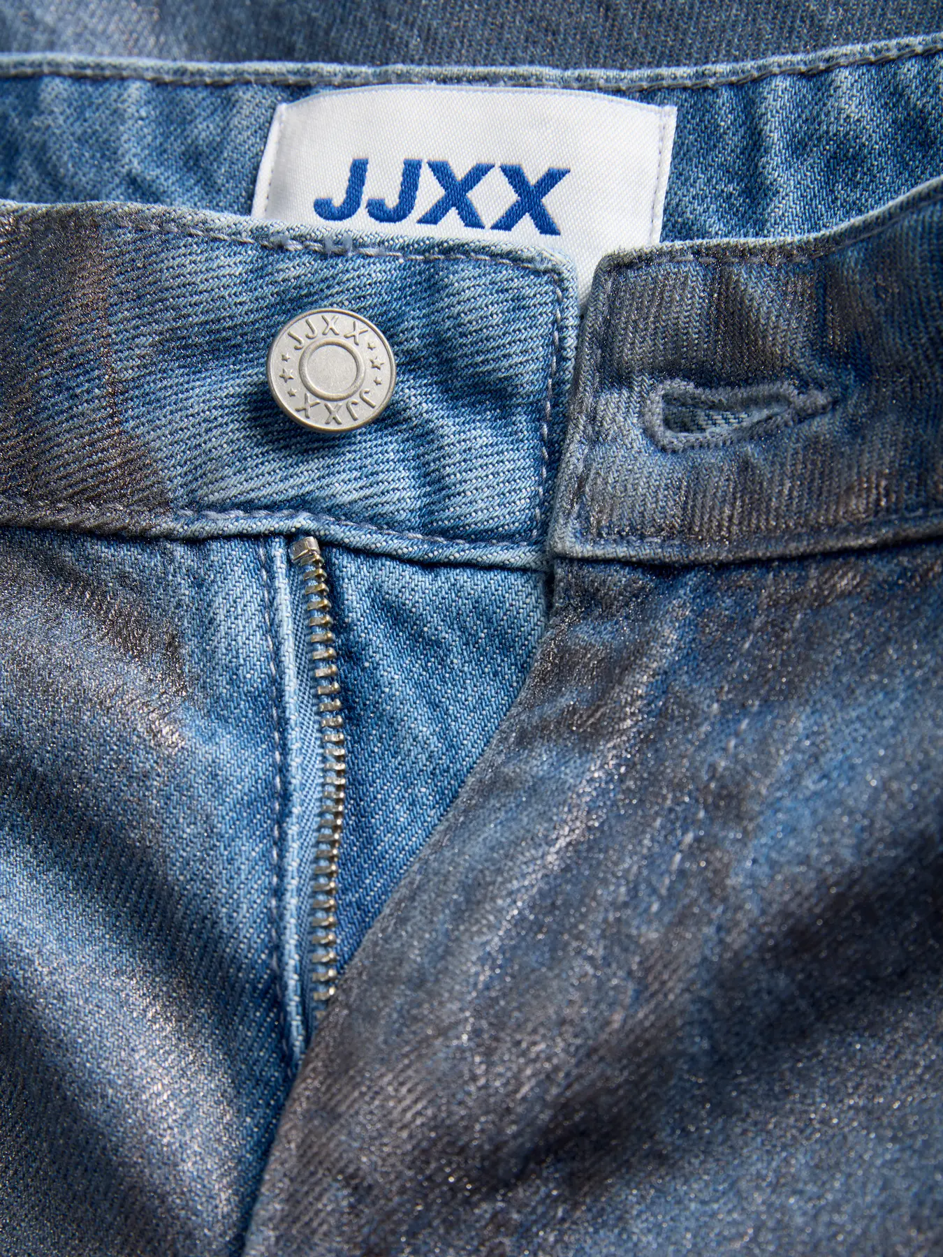 Calças FUJI JJXX Medium Blue Silver 1