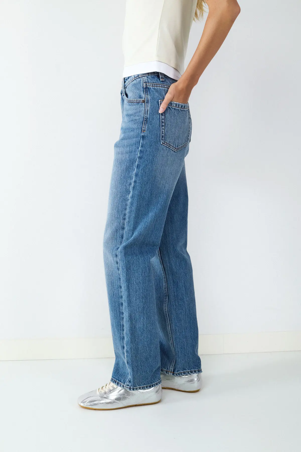 Jeans ANA Balmohk Blue Denim 2