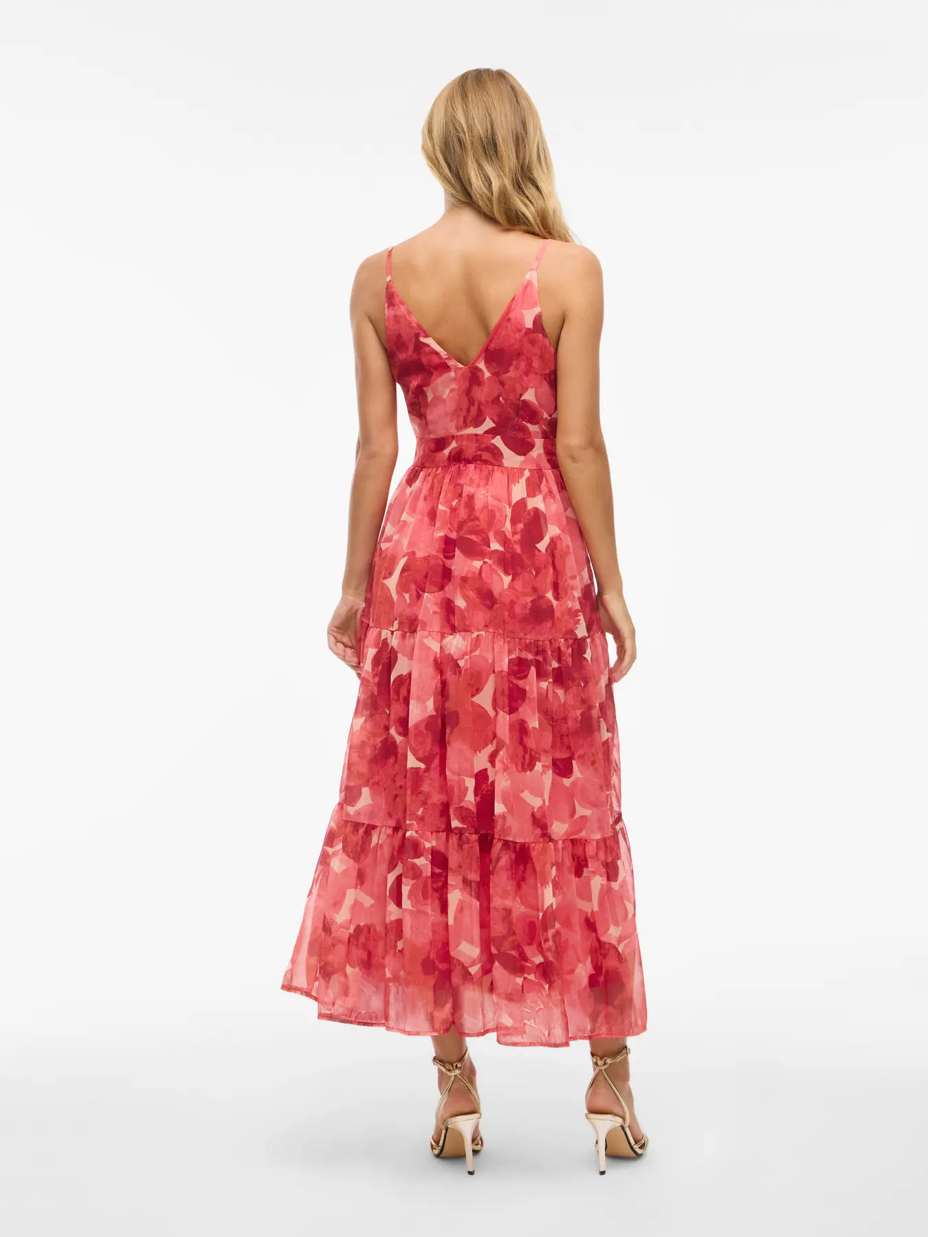 Vestido FLORIE Vila Paprika 4