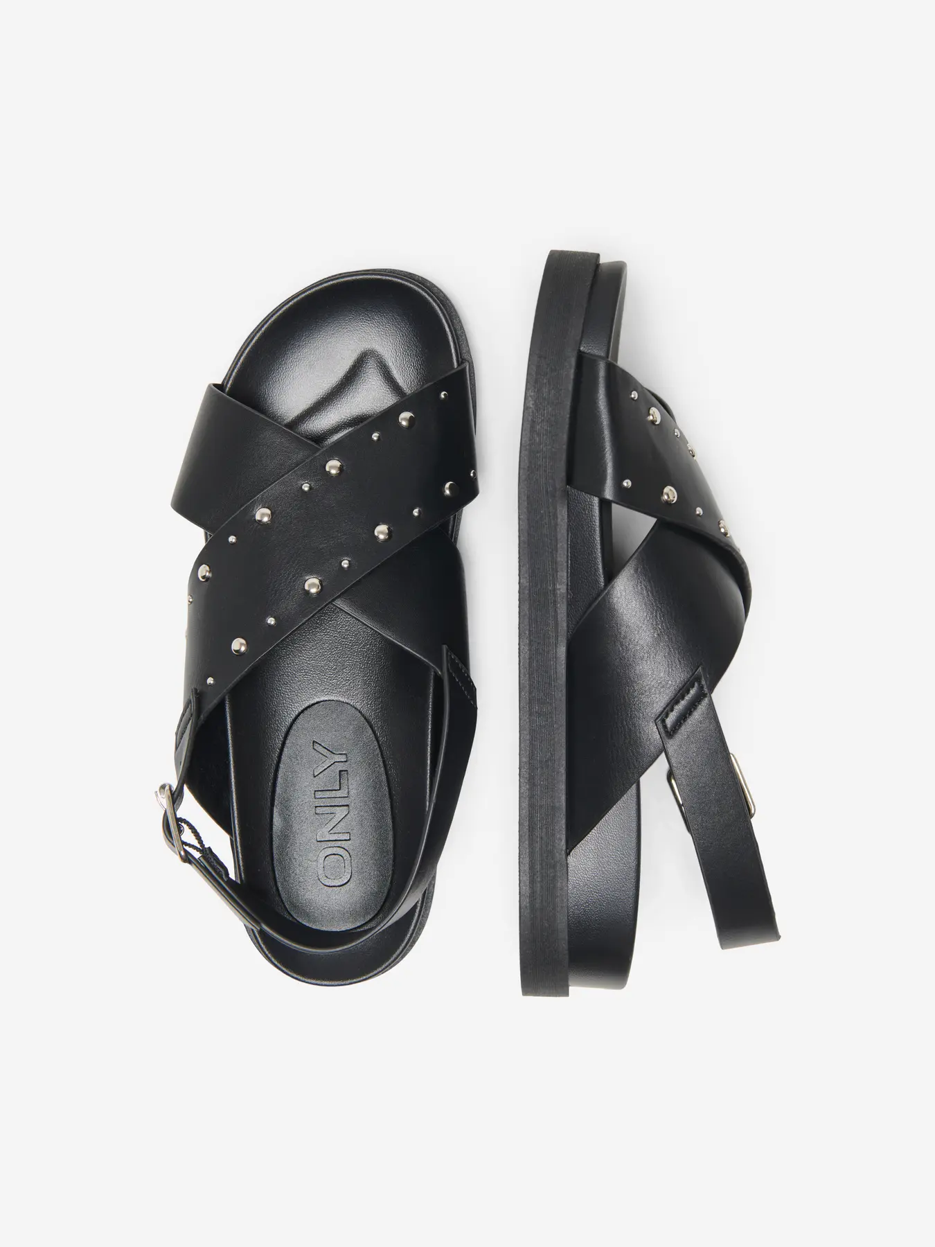 Sandálias MINNIE Only Black Metallic 3