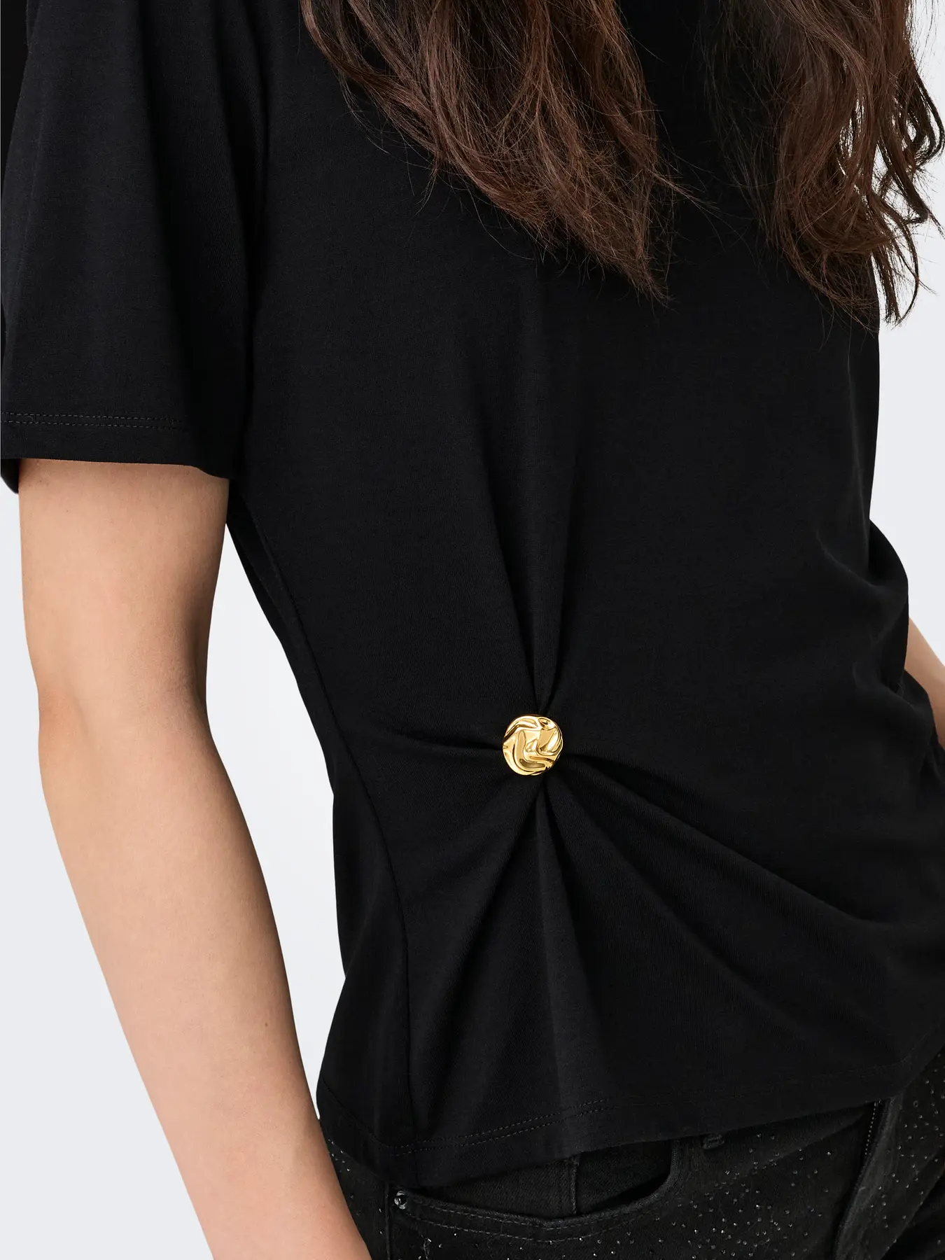 T-shirt ELENA Only Black Gold 5