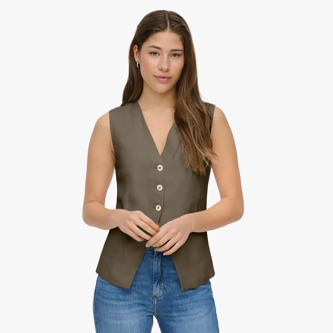 Colete TILA Only Stone Gray 0