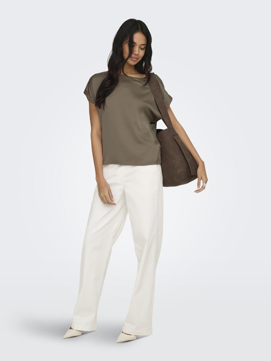 T-shirt LIEKE Only Walnut 6