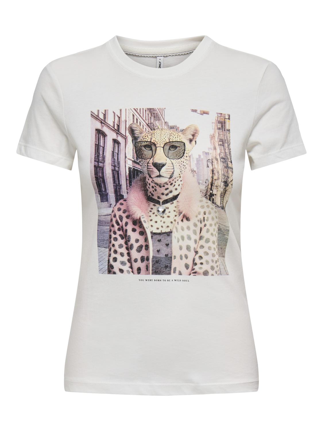 T-shirt VIBE Only Cloud Dancer 1