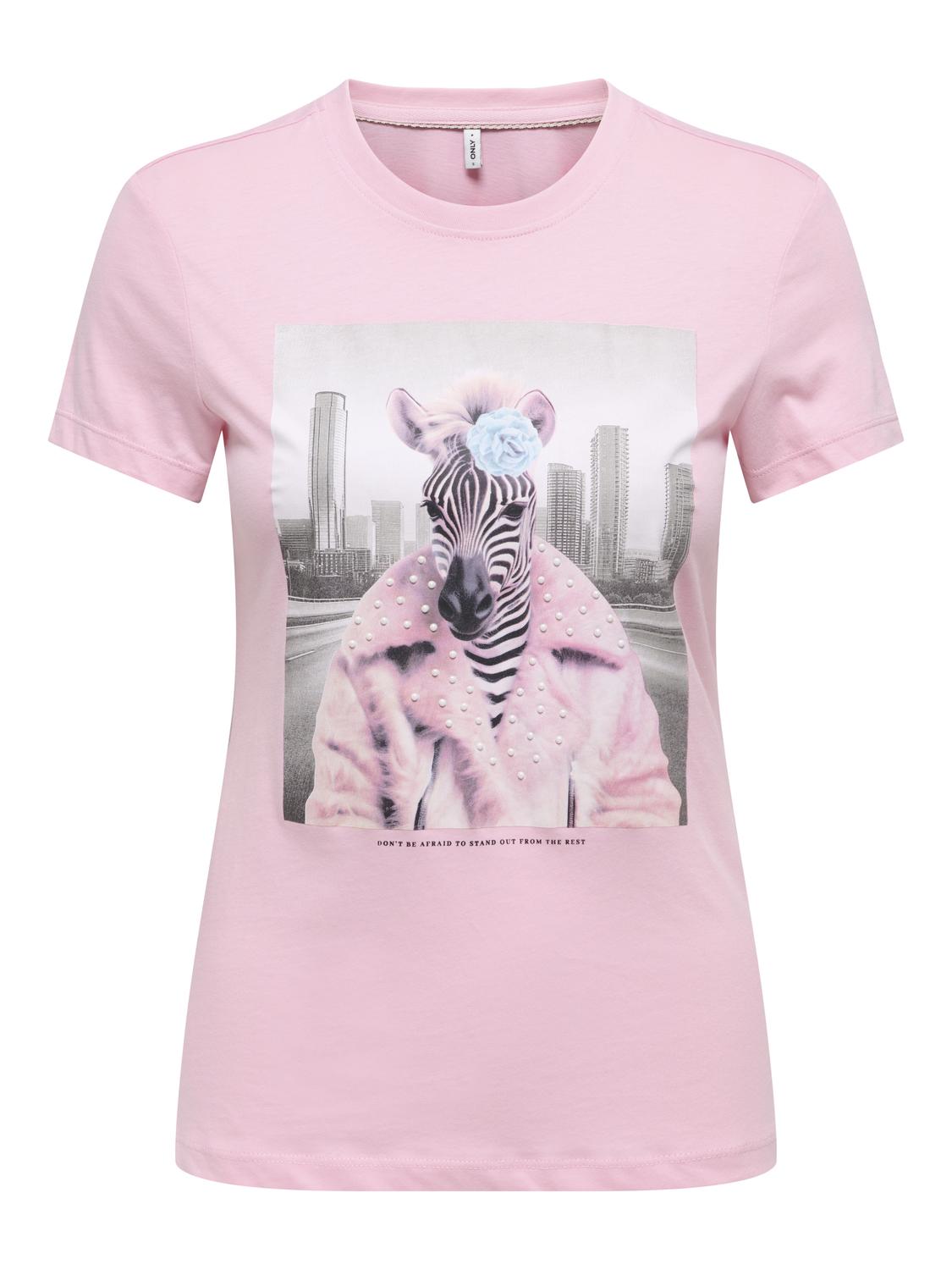 T-shirt VIBE Only Romance Rose 1