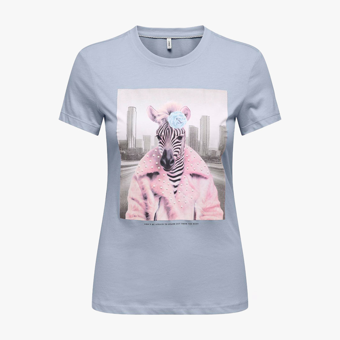 T-shirt VIBE Only Soft Chambray