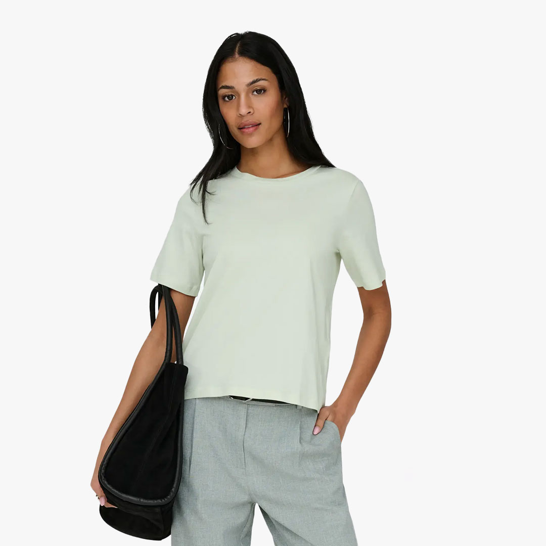 T-shirt ONLY Only Green Lily 0