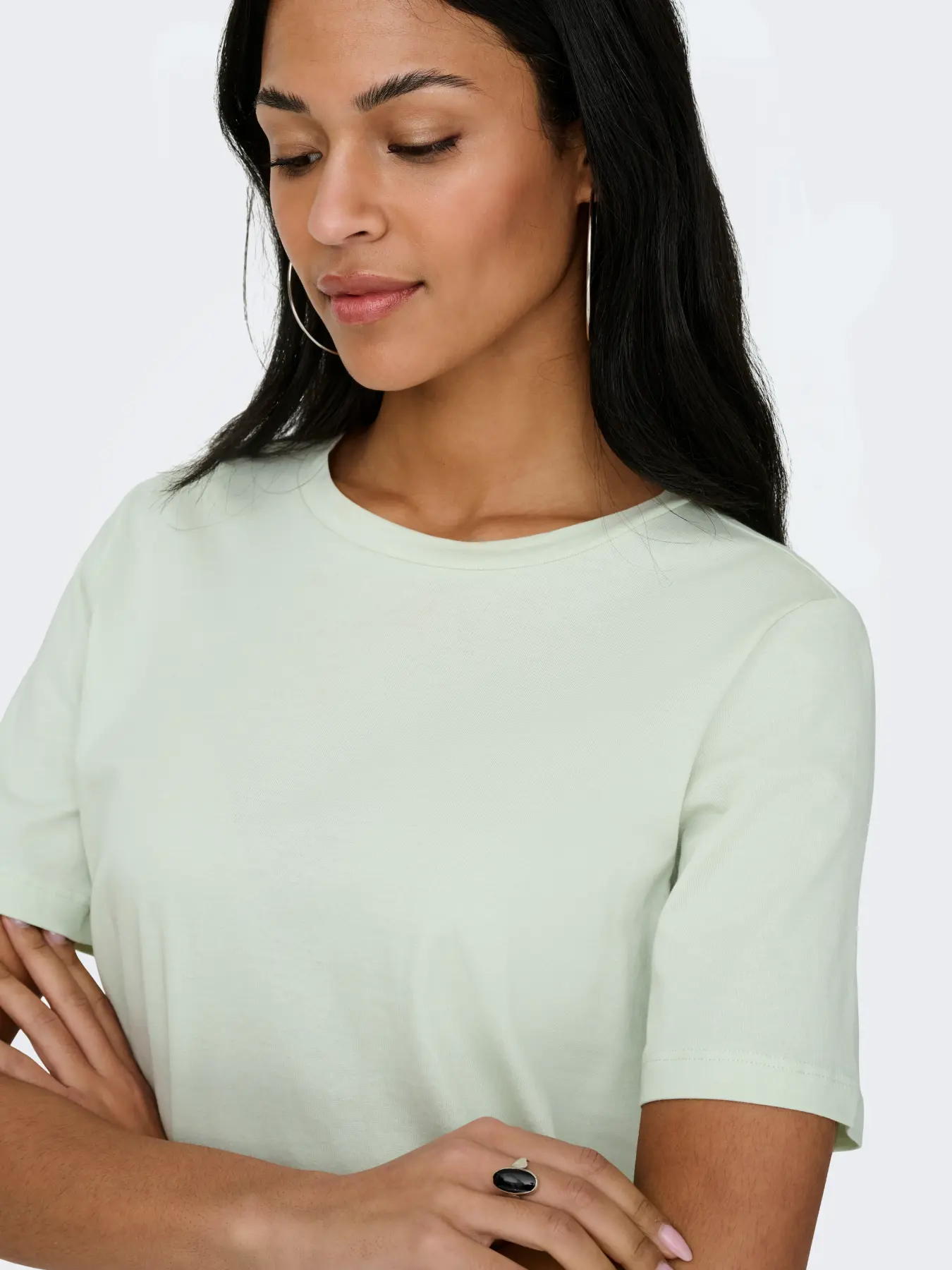 T-shirt ONLY Only Green Lily 3