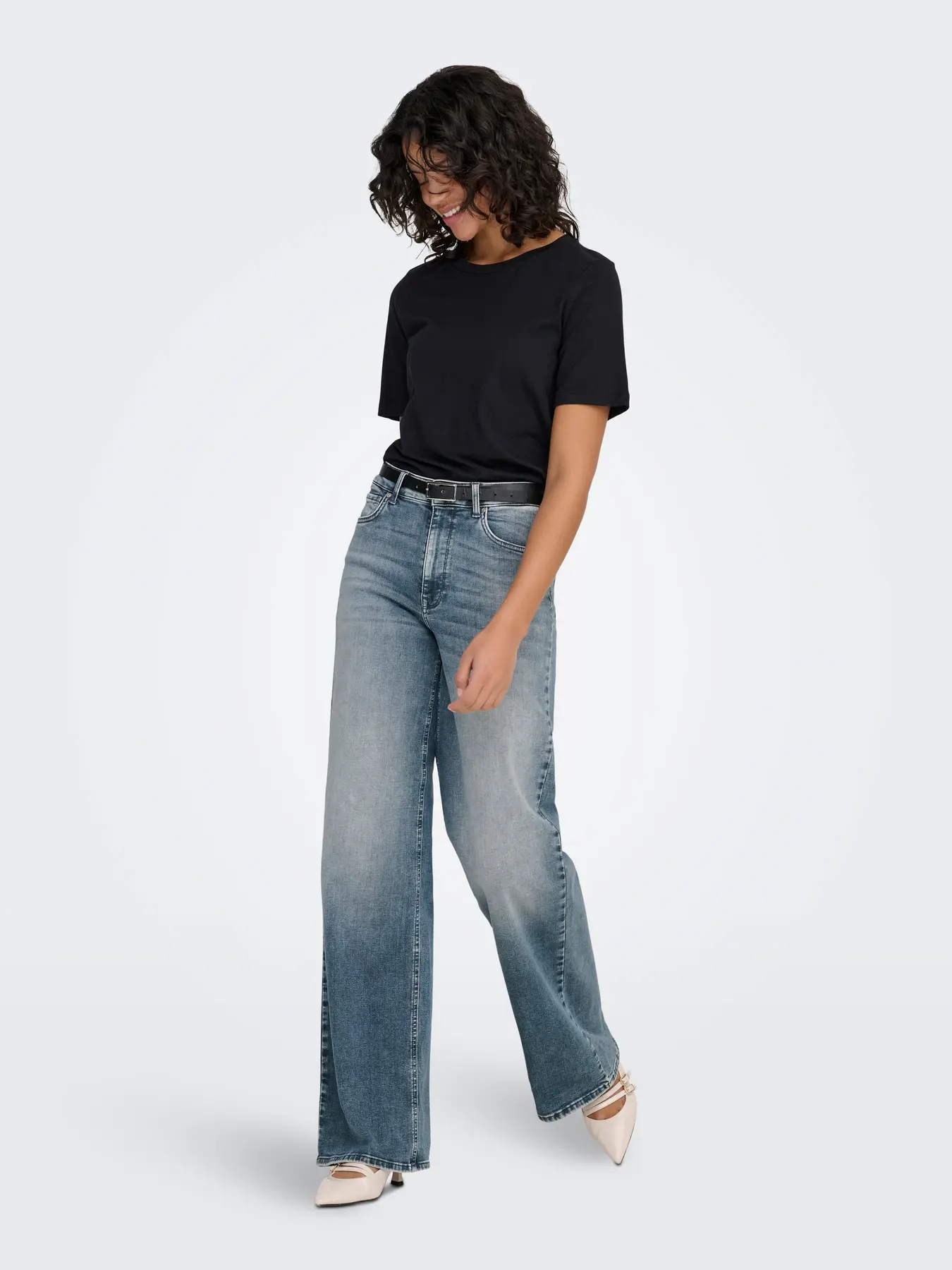 T-shirt ONLY Only Black 3