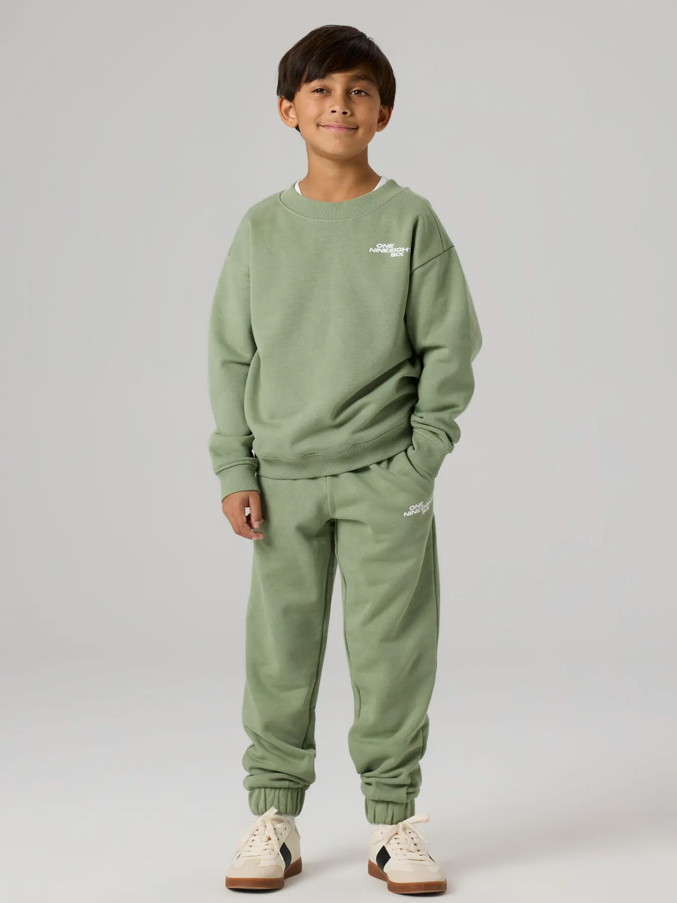 Calças SHANEY Name It Hedge Green 1