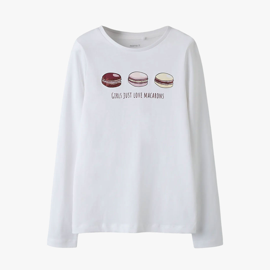 Camisola FRIKALISA Name It Bright White 2