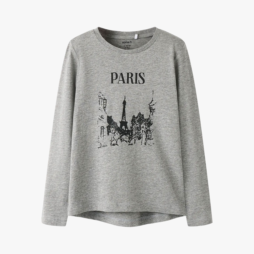 Camisola FRIKALISA Name It Grey Melange 2