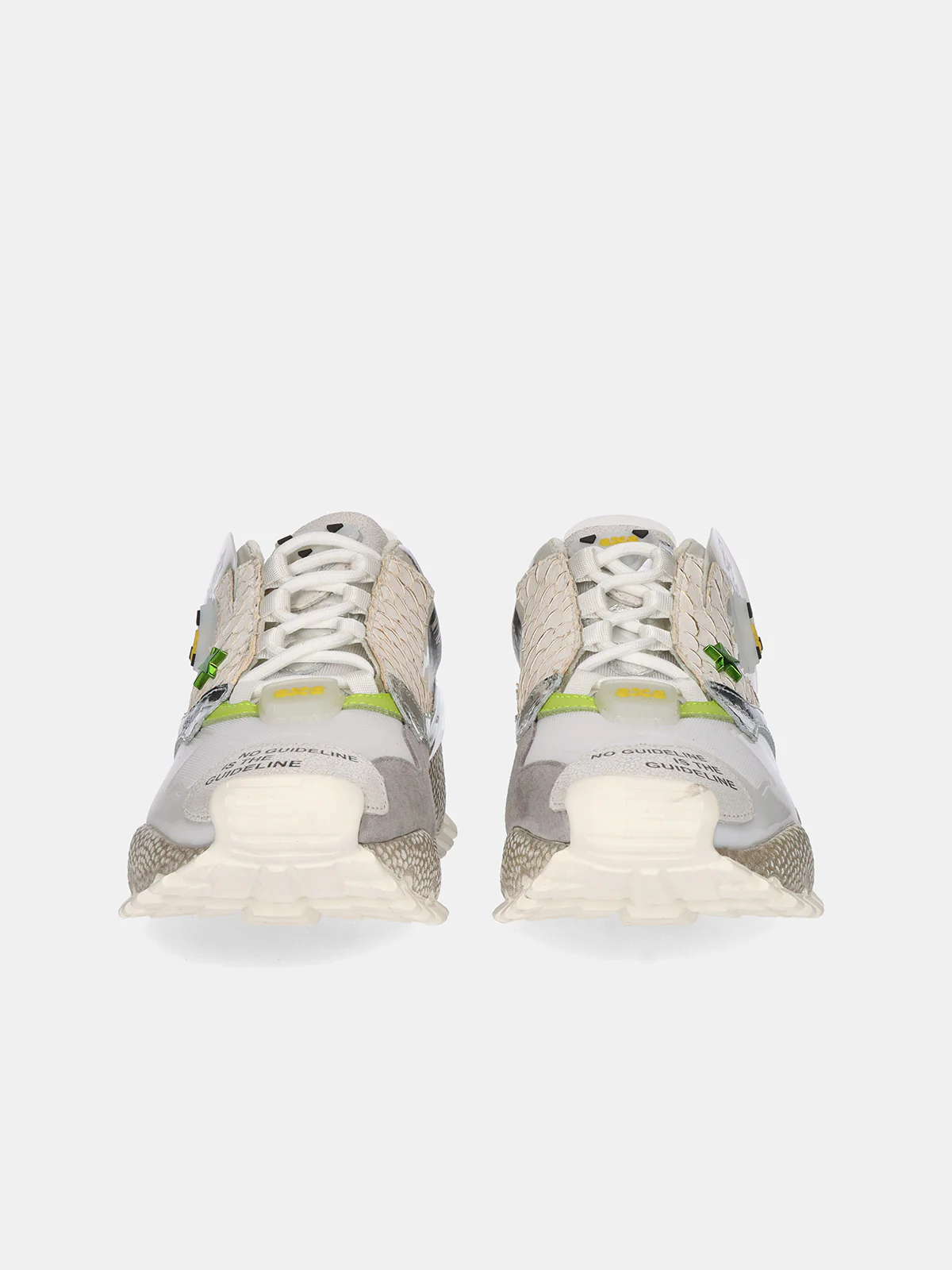 Sapatilhas 928-3 Exé White Lime 2