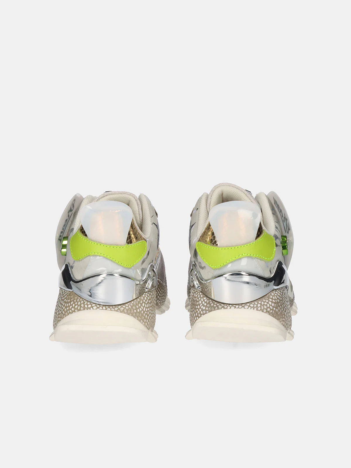 Sapatilhas 928-3 Exé White Lime 1